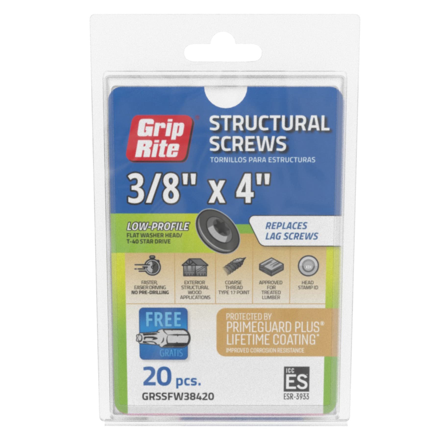 Grip-Rite GRSSFW38420 Deck-Screws - View #5