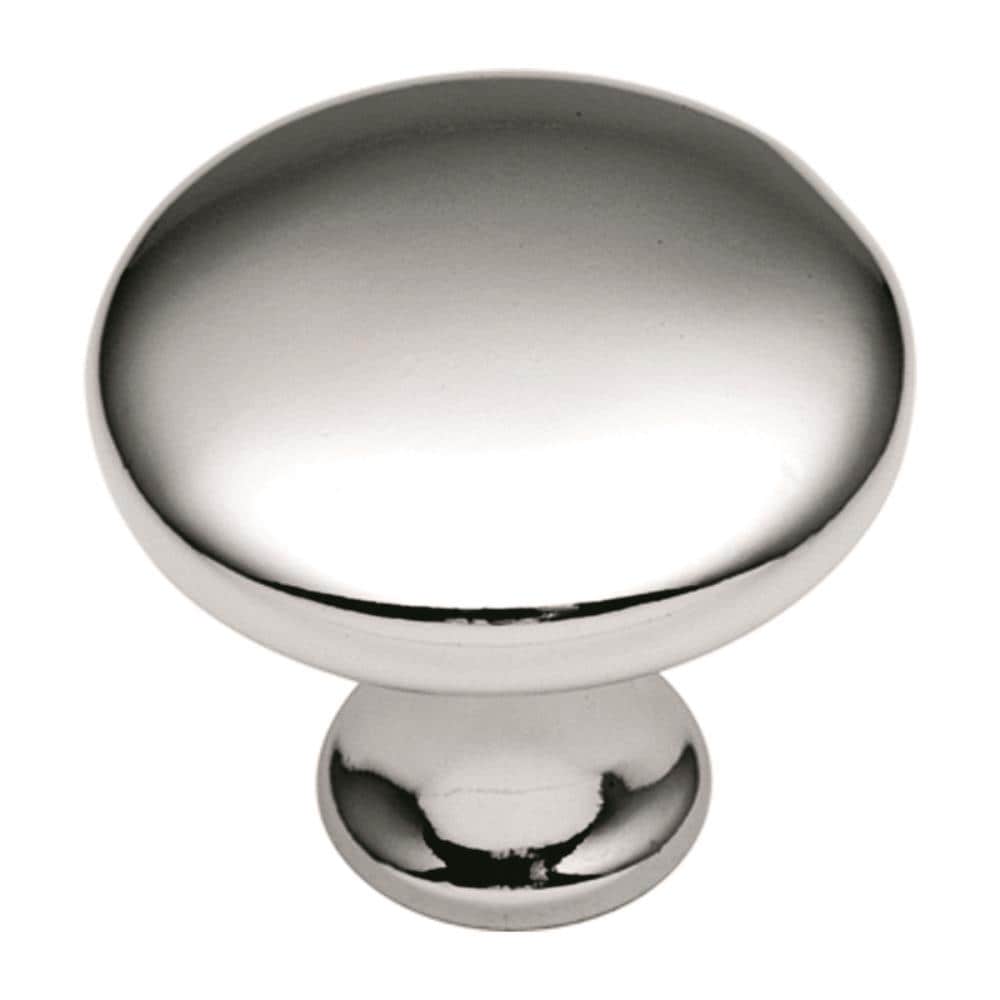 Hickory Hardware P14255-26 Conquest 1-1/8-in Chrome Mushroom Transitional Cabinet Knob