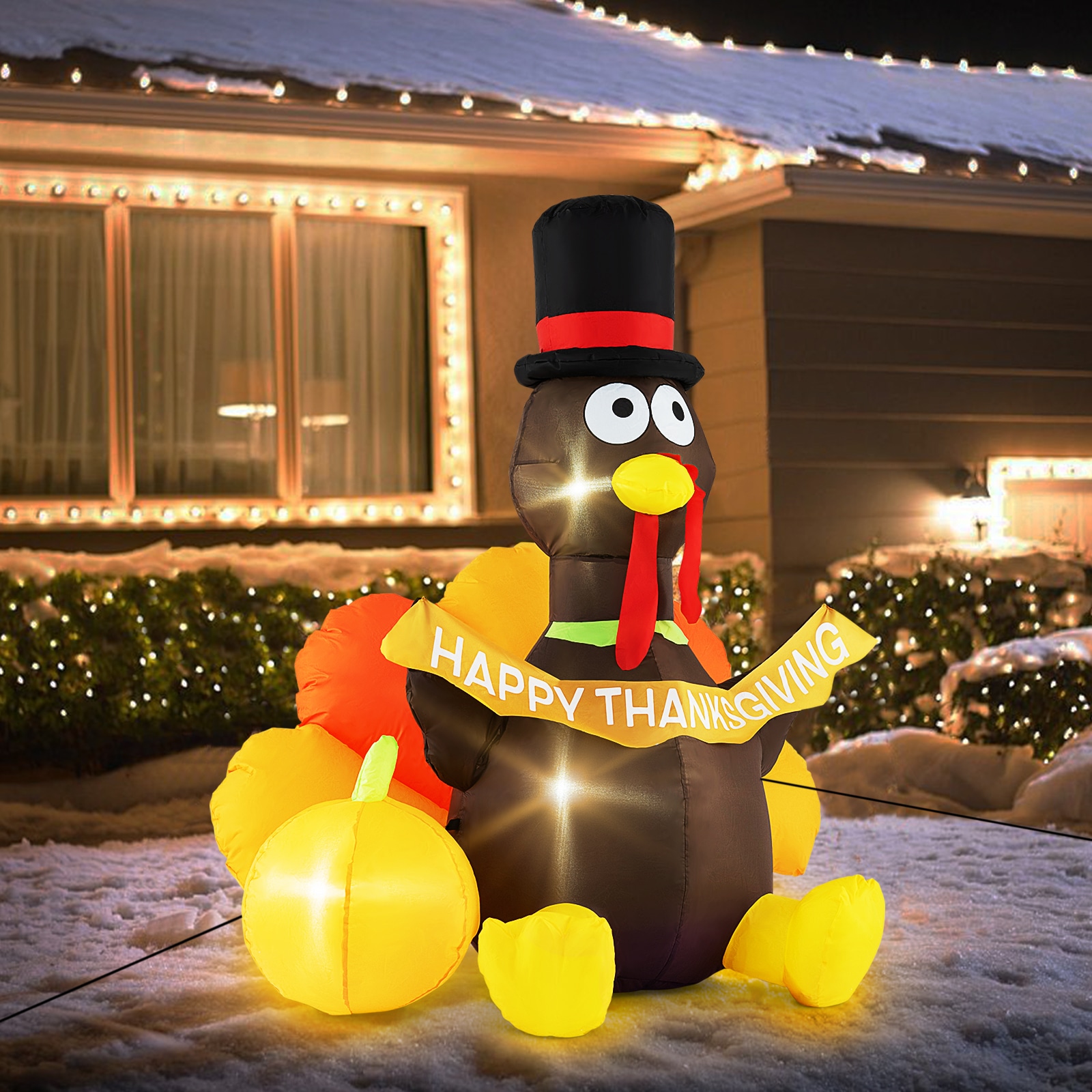 WELLFOR HYG23892US Outdoor-Thanksgiving-Decor - View #5