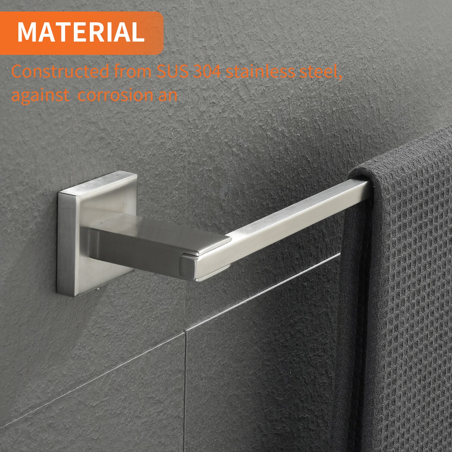 WELLFOR MLZD11DGR Decorative-Bath-Hardware-Kits - View #8