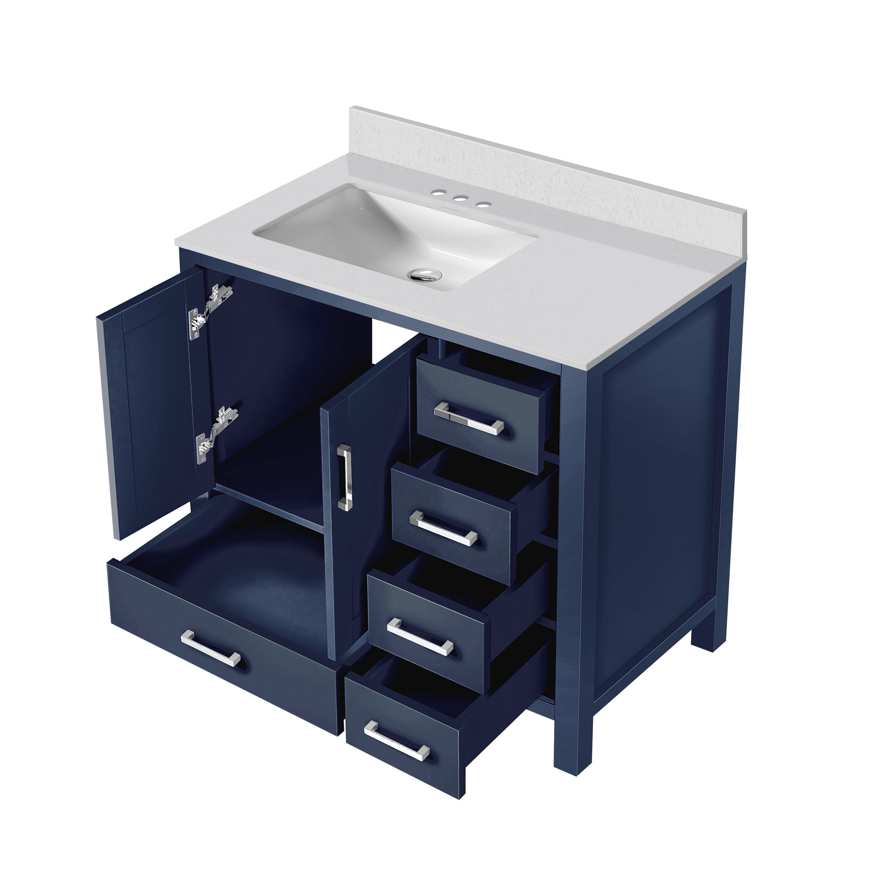 Lexora LVJ36SE310L Bath-Vanity-Combo - View #5