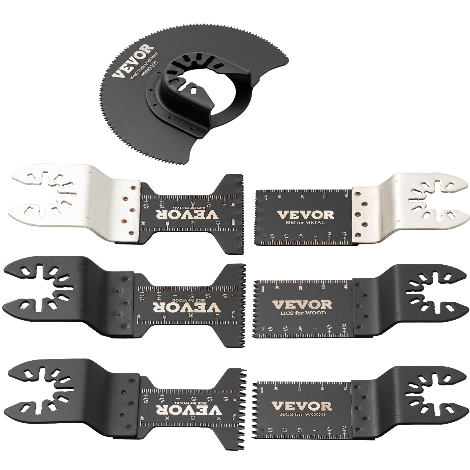 Vevor 50 Pack High Carbon Steel Oscillating Tool Blade Bdgjdpdc50pcsx2d8v0 At 2684