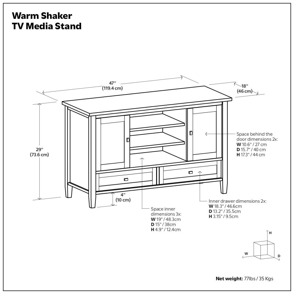 Simpli Home AXWSH004-GR Tv-Stands - View #12