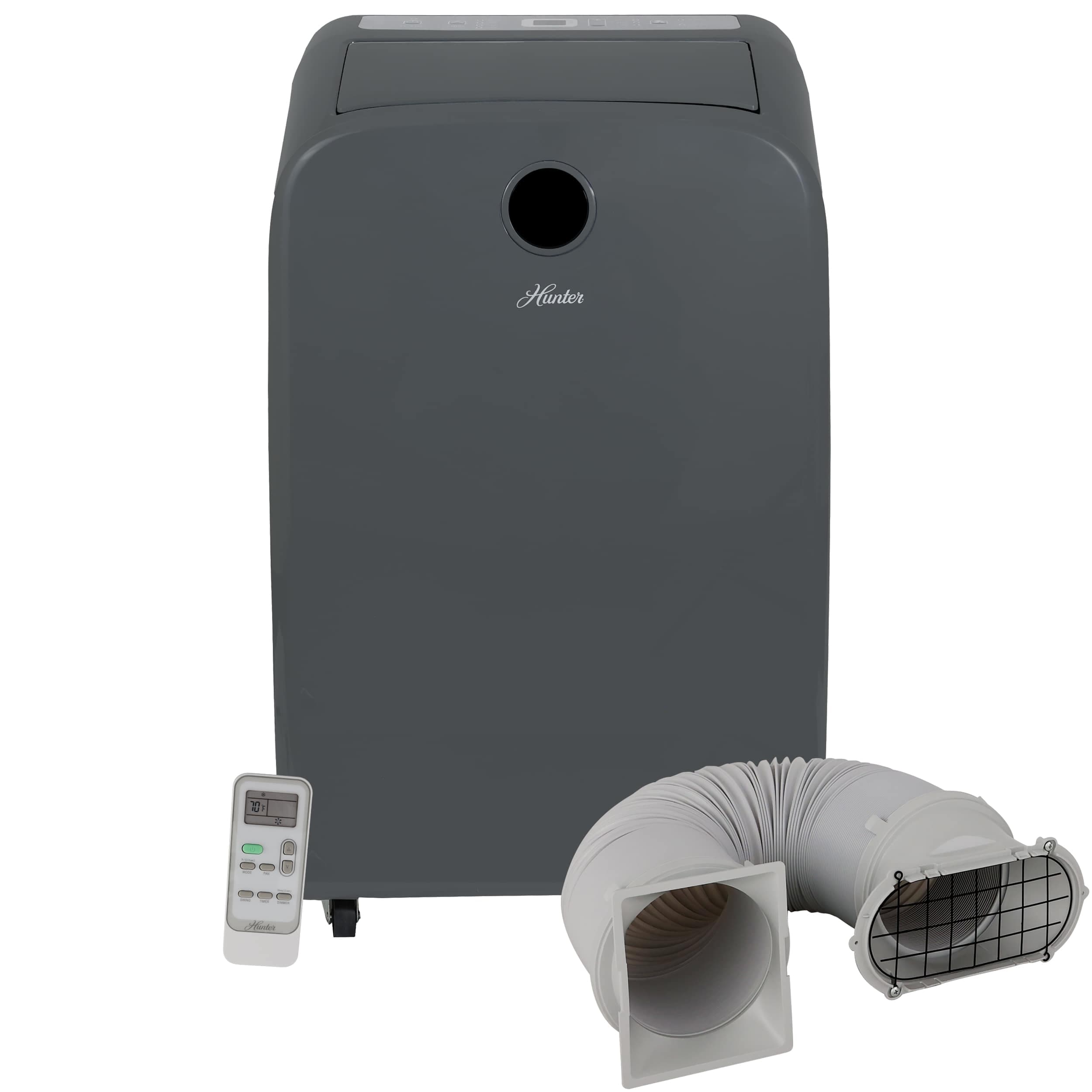 Hunter HPAC-12C150P-GRA 10000 BTU Portable Air Conditioner -  Graphite