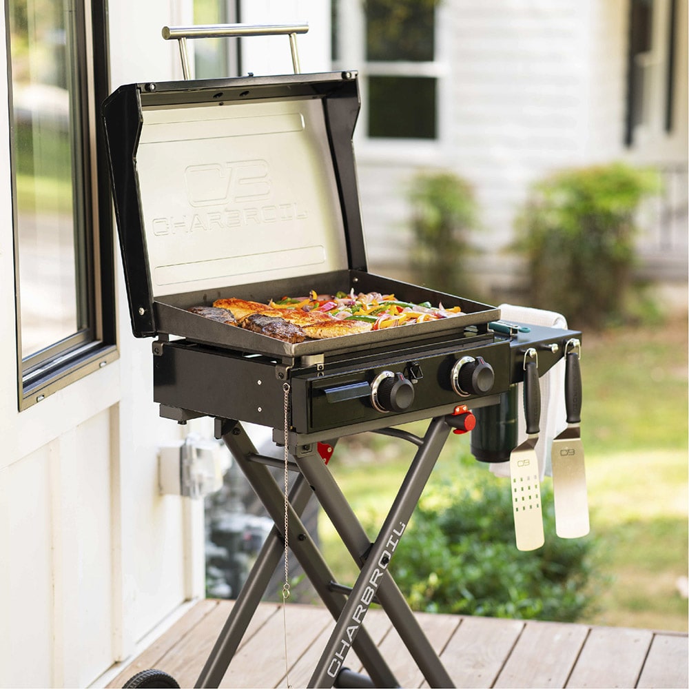 Char Broil 22 in Performance Griddle 2 Burner Liquid Propane Flat