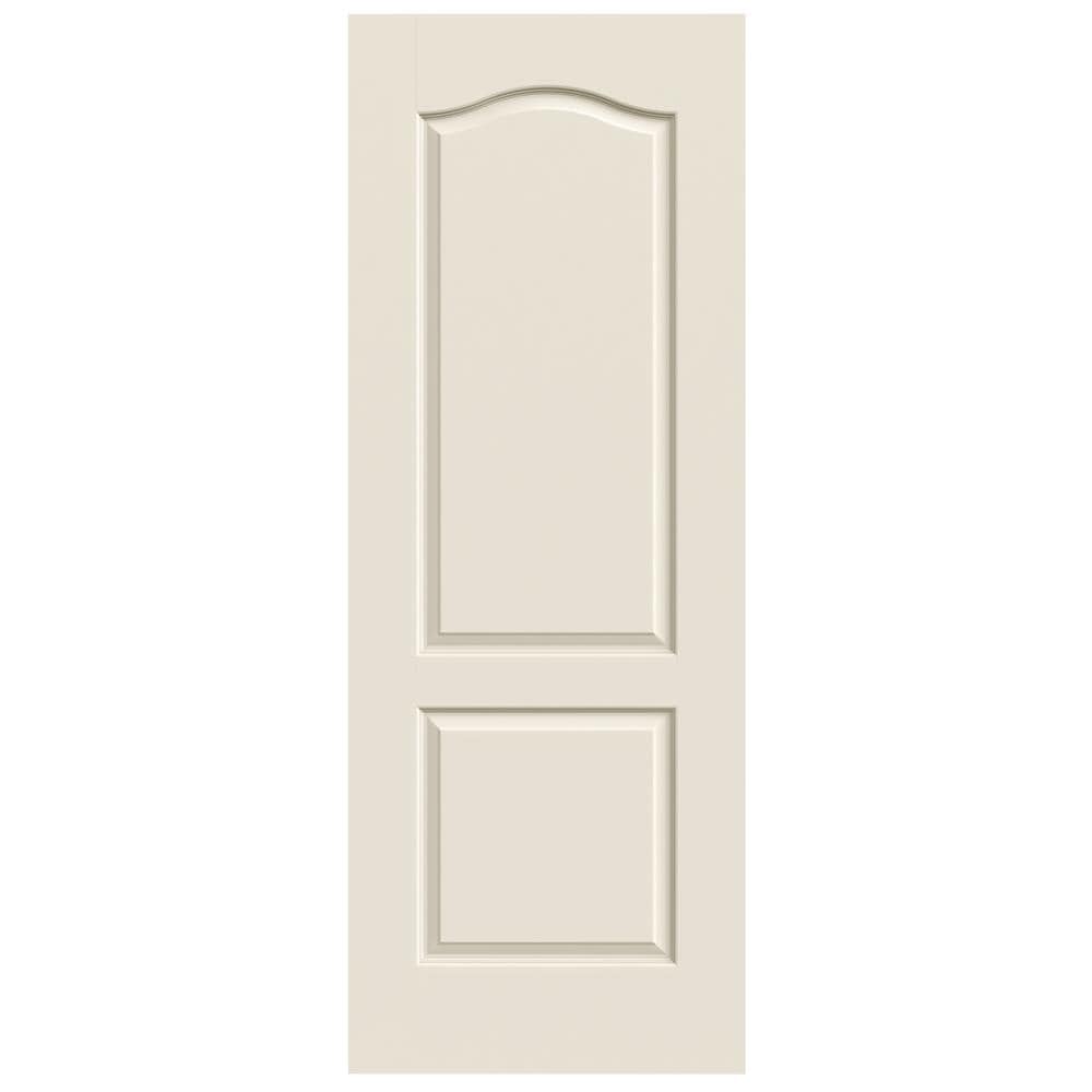 JELD WEN Princeton 30 in x 80 in 2 panel Arch Top Hollow Core