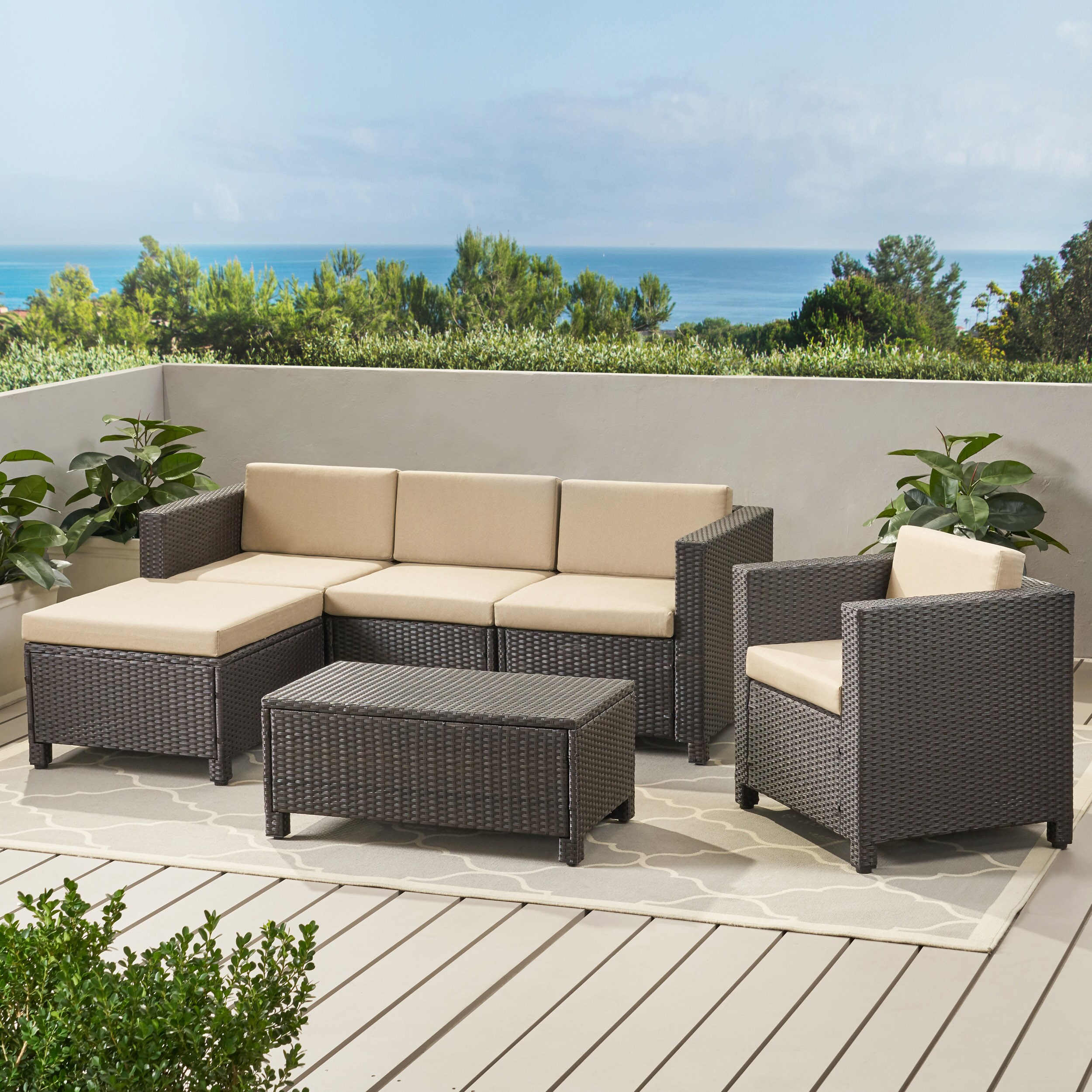 Christopher Knight Home 300685 Patio-Sofas-Daybeds - View #4
