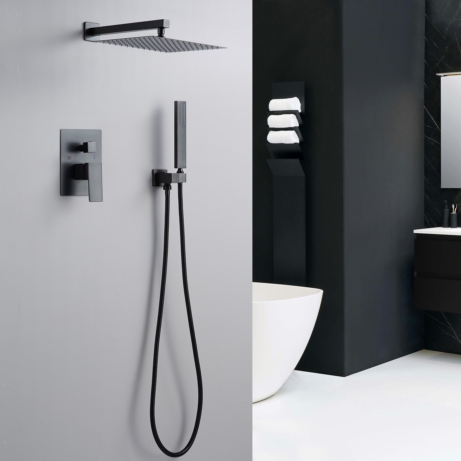 BYH B-SF001-ORB Tub-Shower-Faucets - View #2