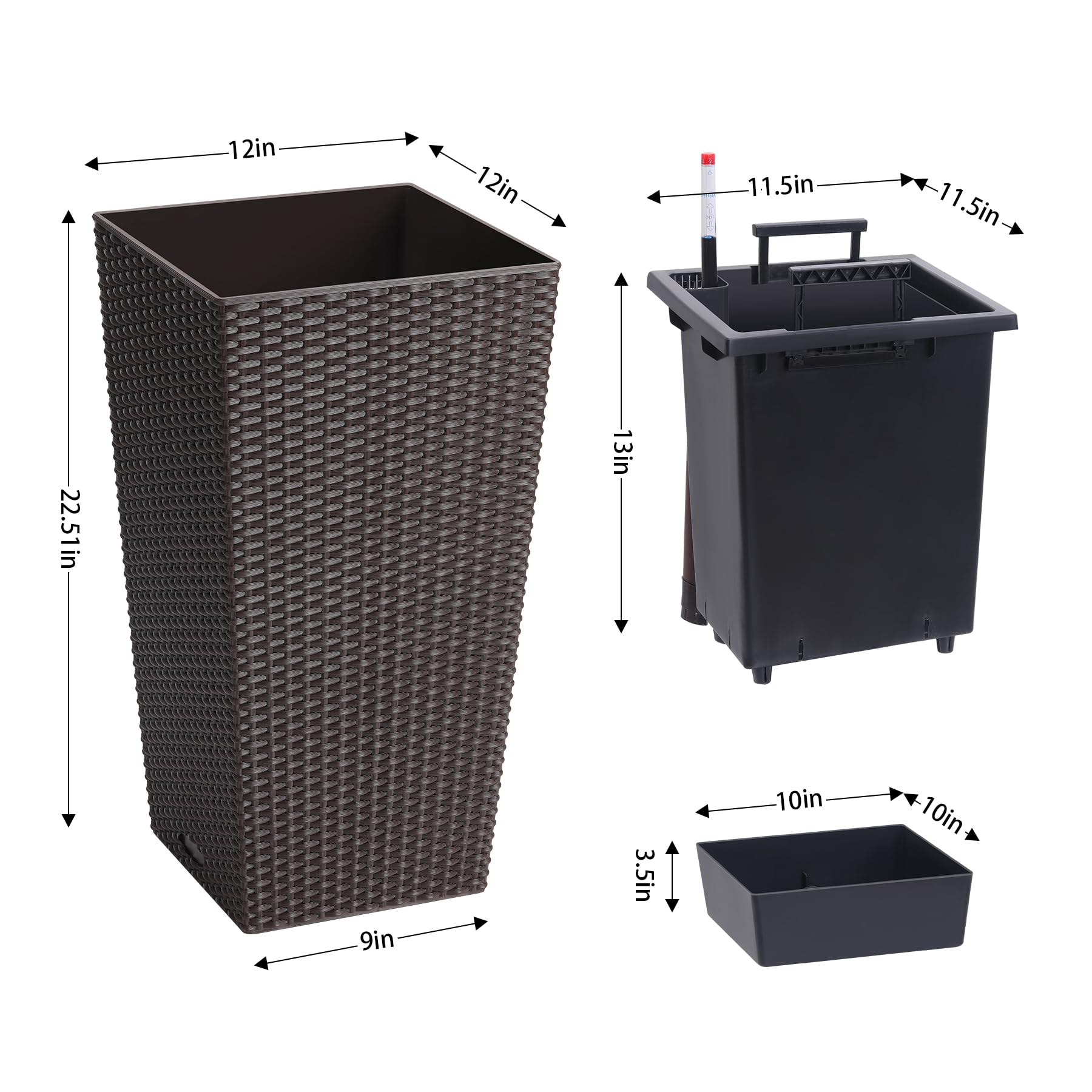 GarveeLife LMY-HJPPG-33111294 Raised-Planter-Boxes - View #3