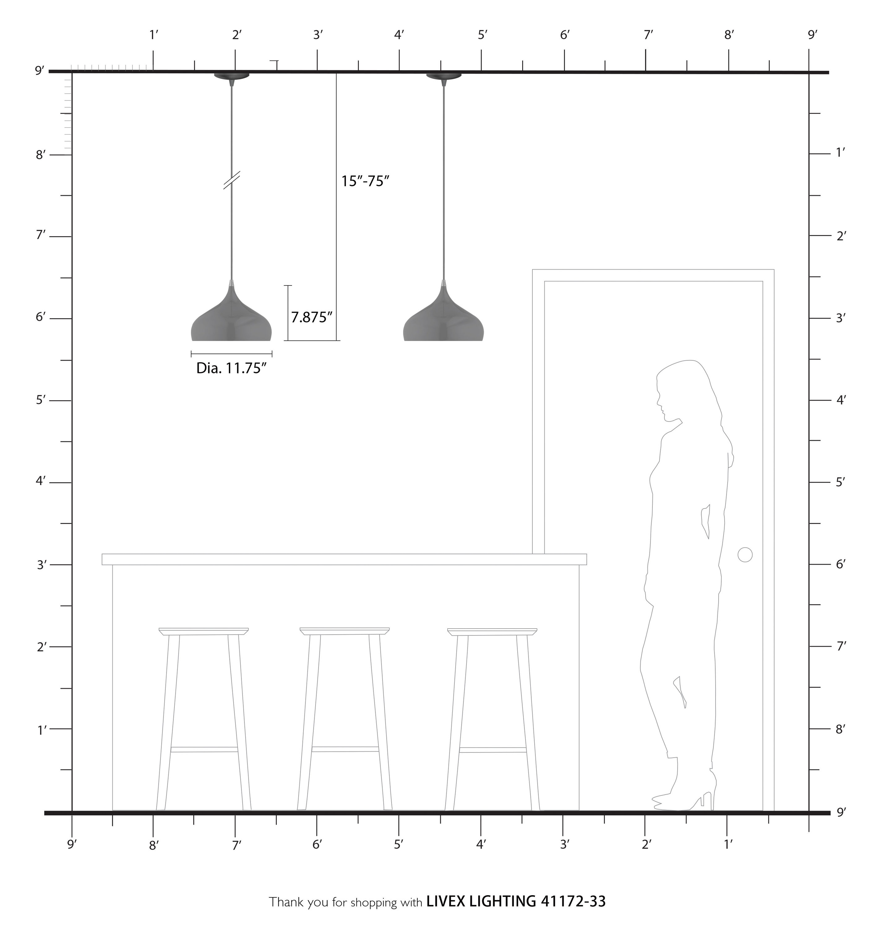Livex Lighting 41172-33 Pendant-Lights - View #8