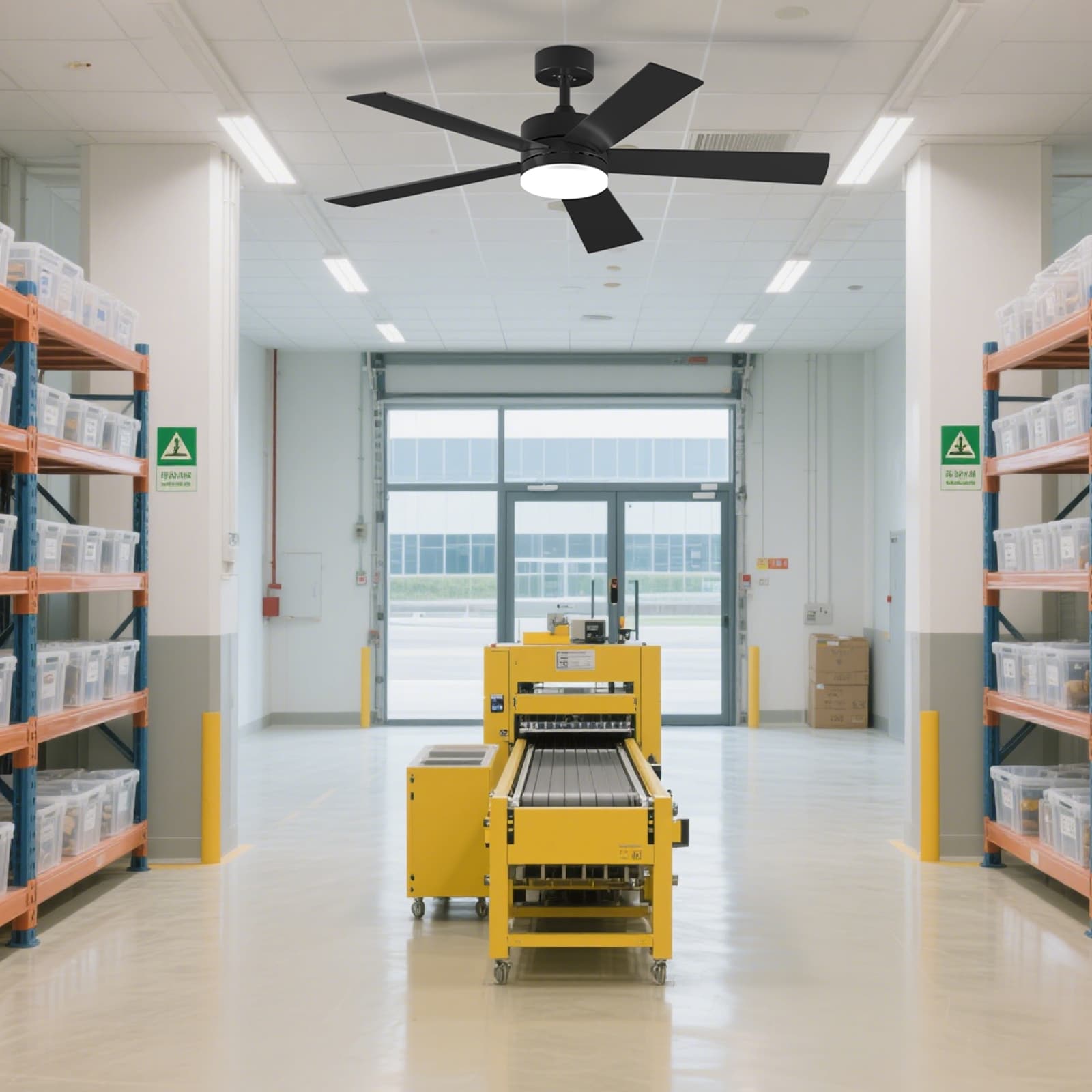 COWSAR LSCF-FL9220-BLACK Ceiling-Fans - View #12