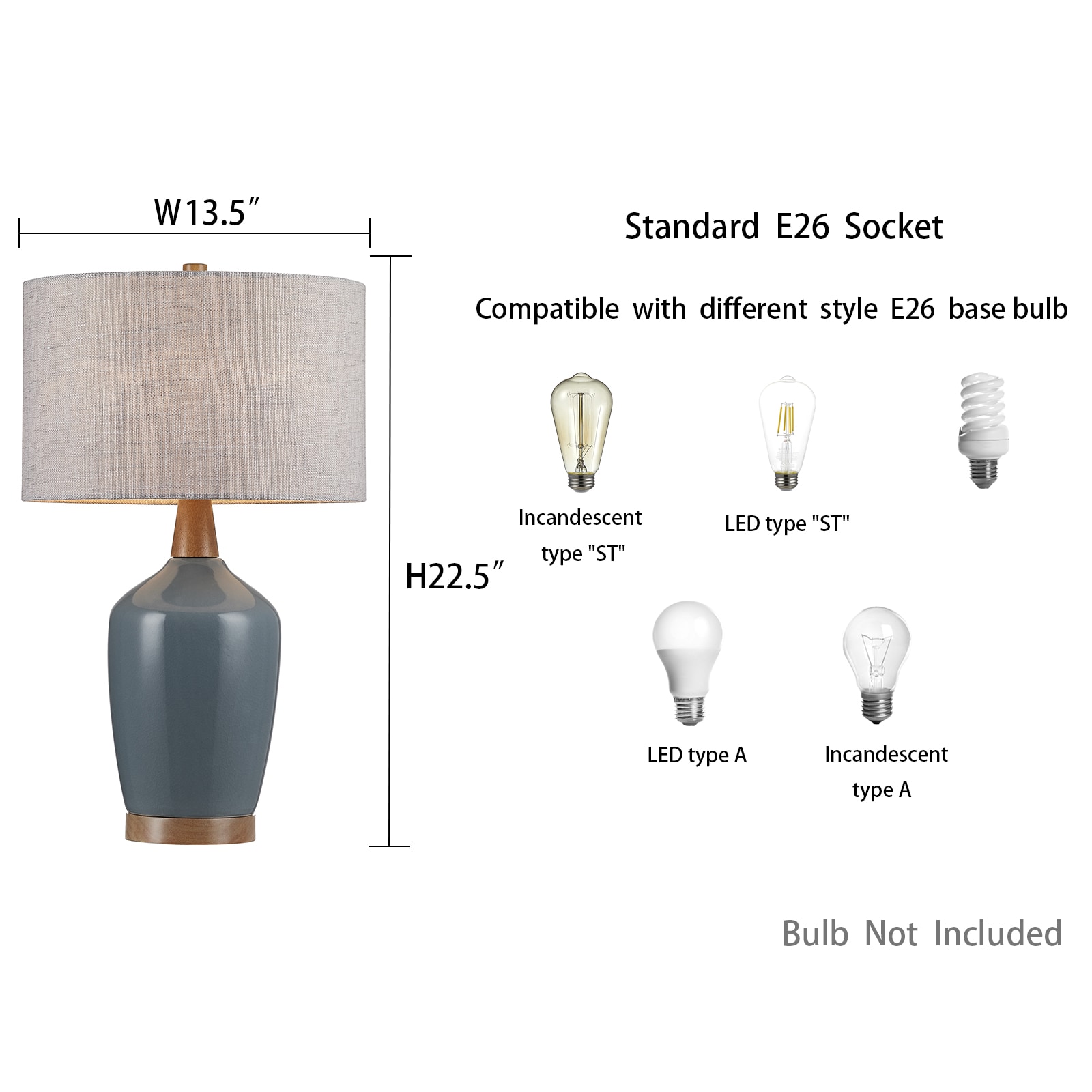 KAWOTI 21108 Table-Lamps - View #8