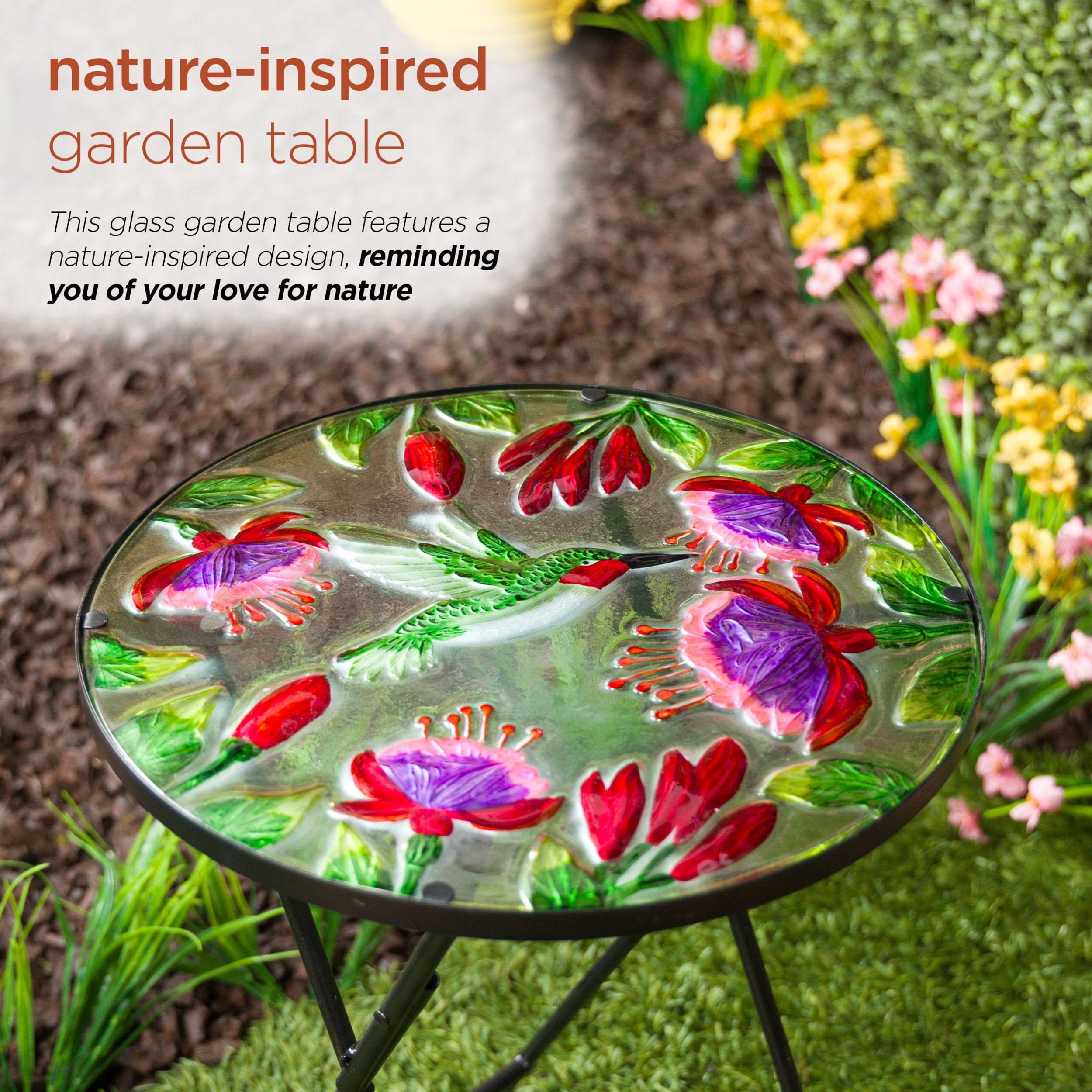 Alpine Corporation KBD107T-14 Patio-Tables - View #7