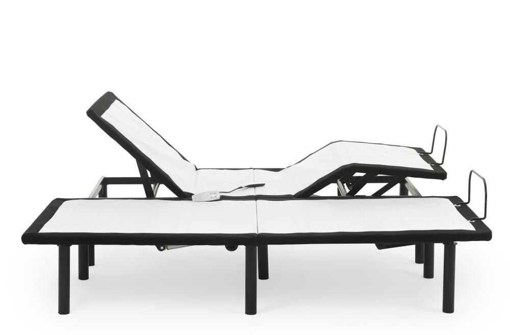 Willow + Union SBKDW-CKS Model W Black California King Metal Adjustable Bed