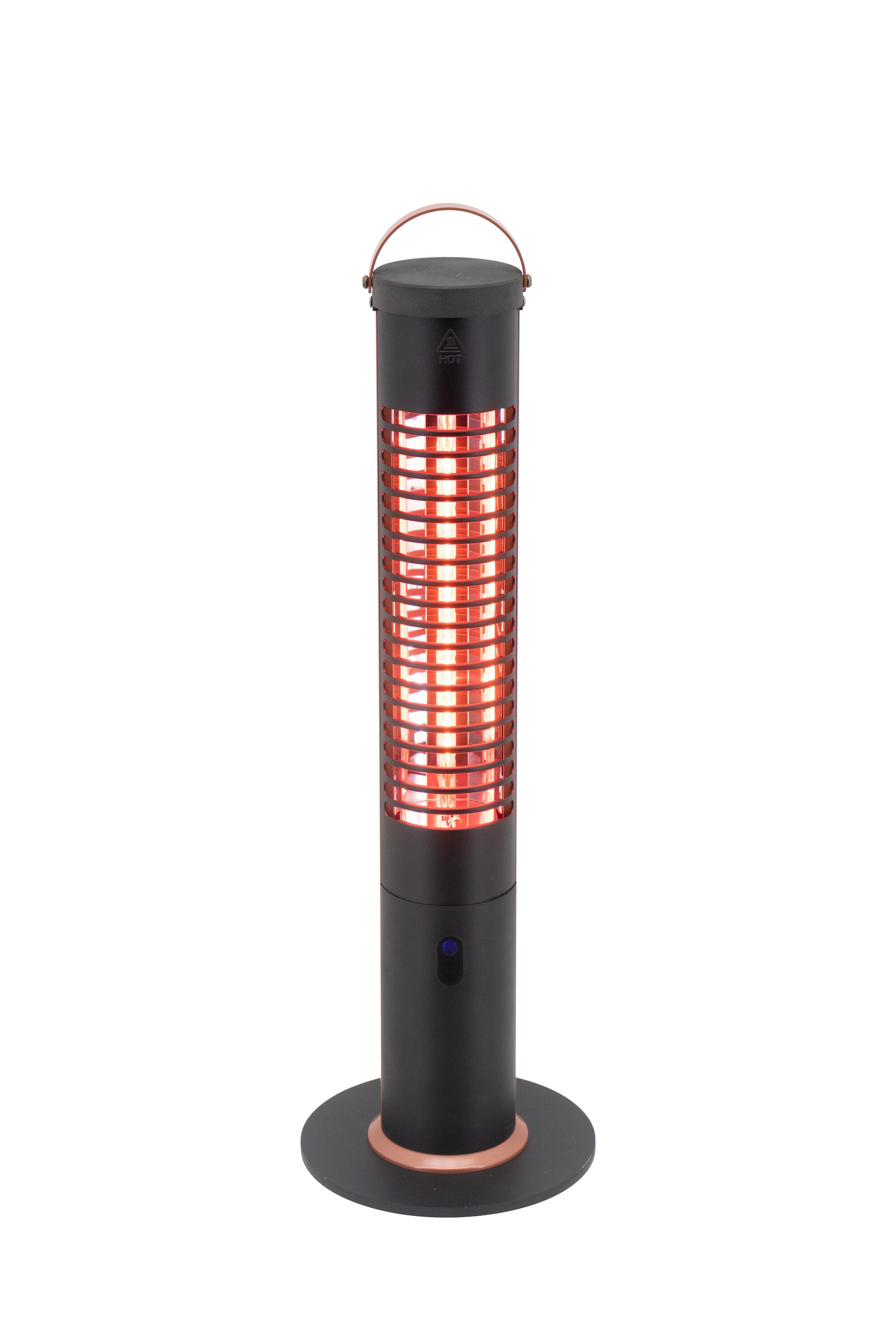 EnerG+ HEA-21260 5100 -BTU 110 -Volt Black Steel Electric Patio Heater