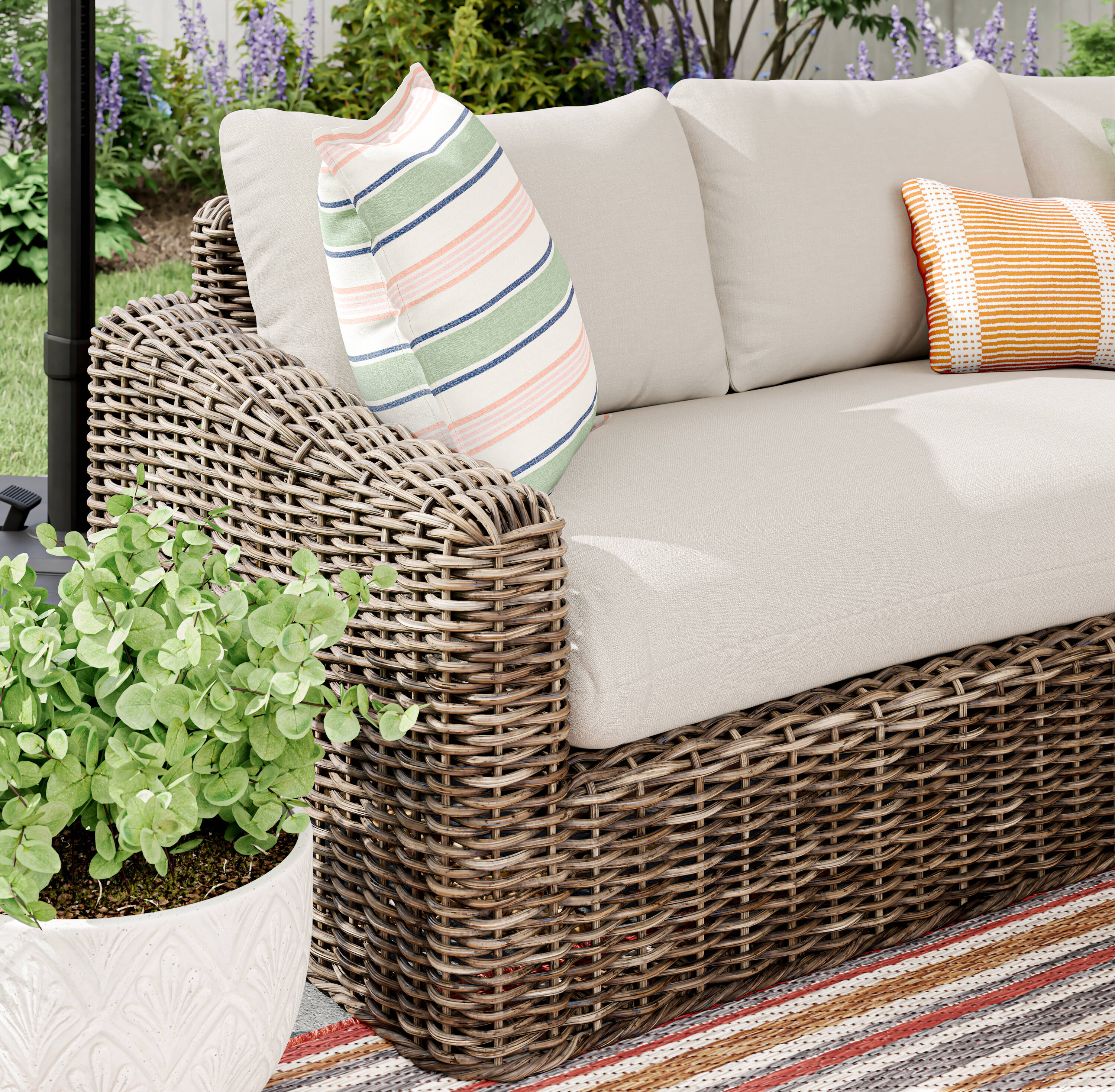 Allen and clearance roth outdoor sectional