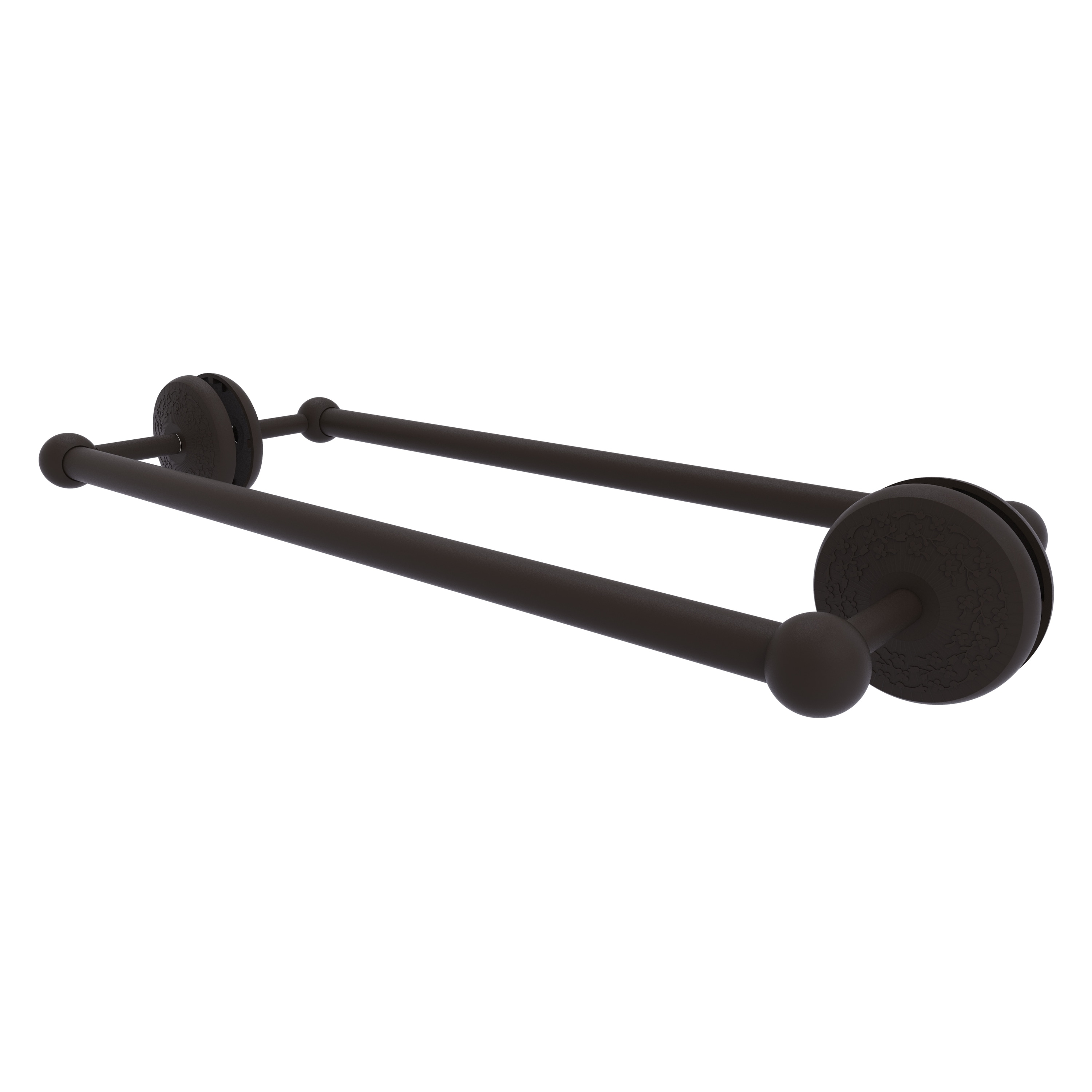 Allied Brass MC-41-BB-18-ORB Monte Carlo 18-in double Oil-rubbed bronze Wall mount Double Towel Bar