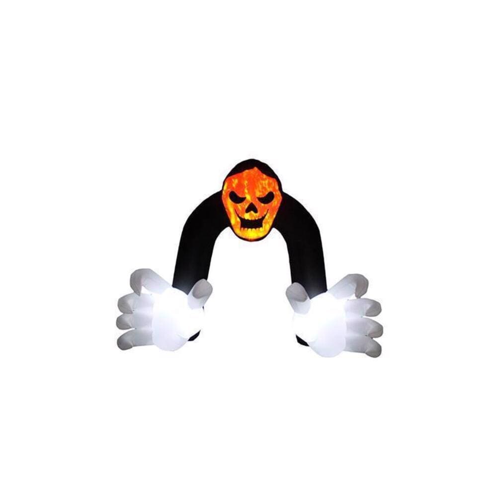 A Holiday Company  13 ft. Prelit Reaper Archway Inflatable 1 pk