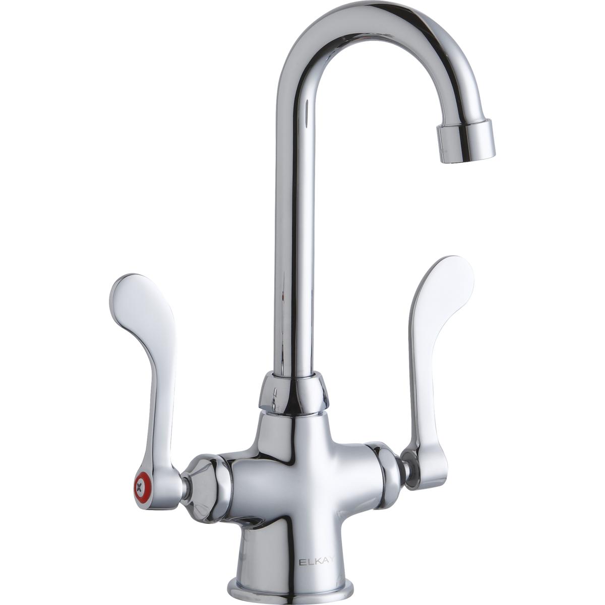 Elkay LK500GN04T4 Chrome 2-handle Deck-mount Utility Faucet