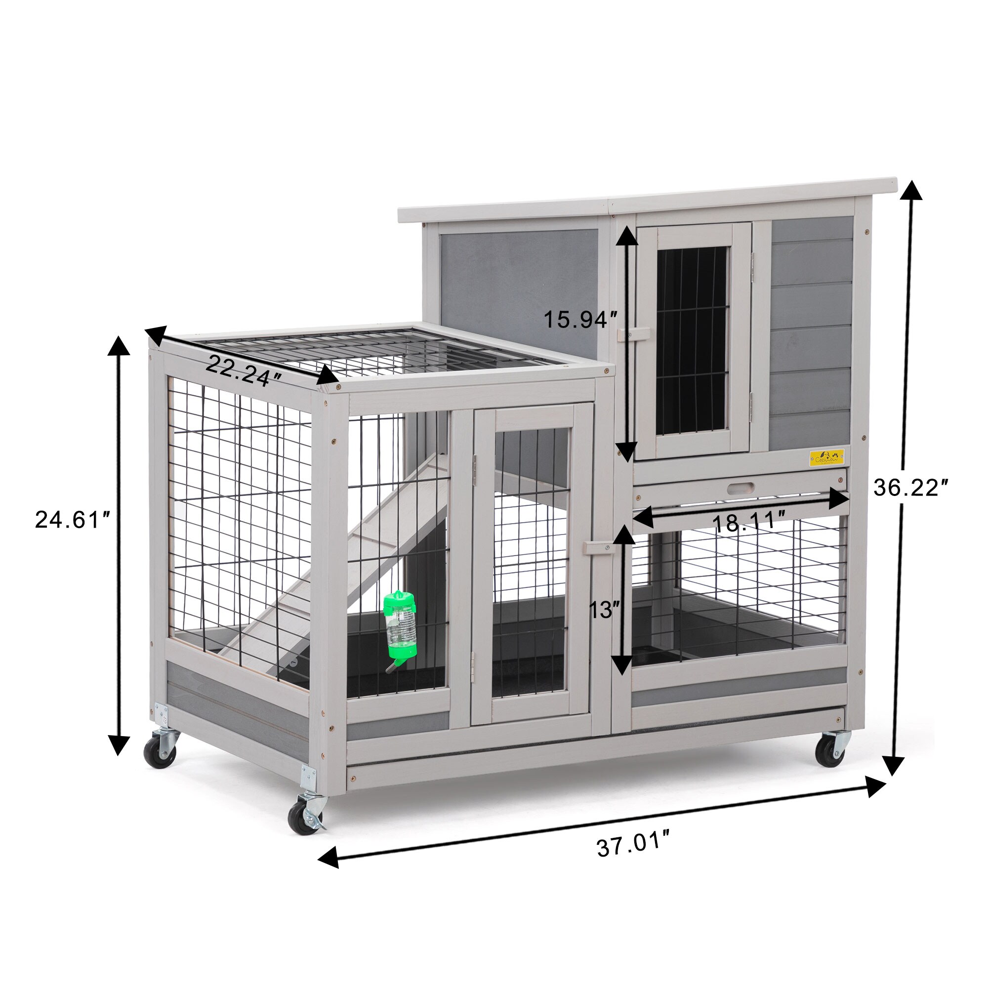 Coziwow CW12F0417 Chicken-Coops-Rabbit-Hutches - View #8
