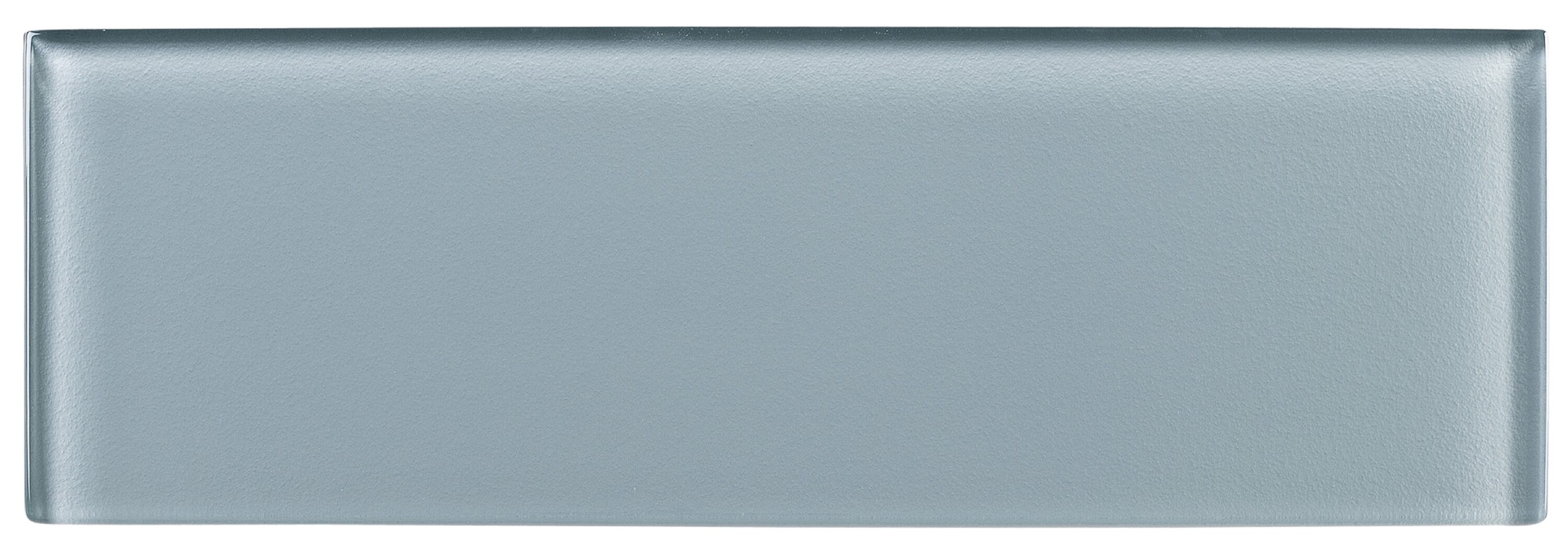 Enchant-Elle 4" x 12" Matte Blue Glass Subway Tile