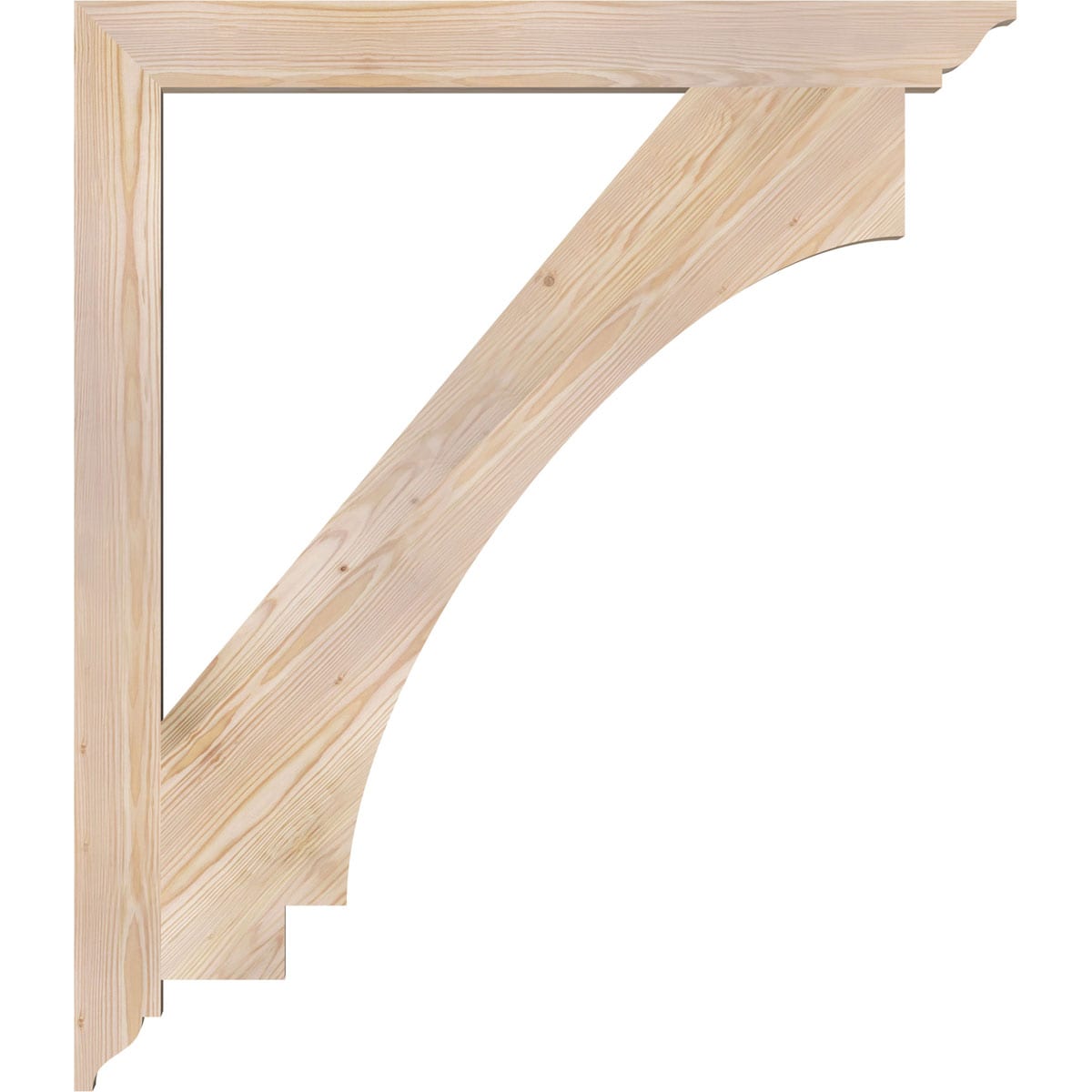 Ekena Millwork BKT04X38X44IMP01SDF Exterior-Brackets-Braces - View #3