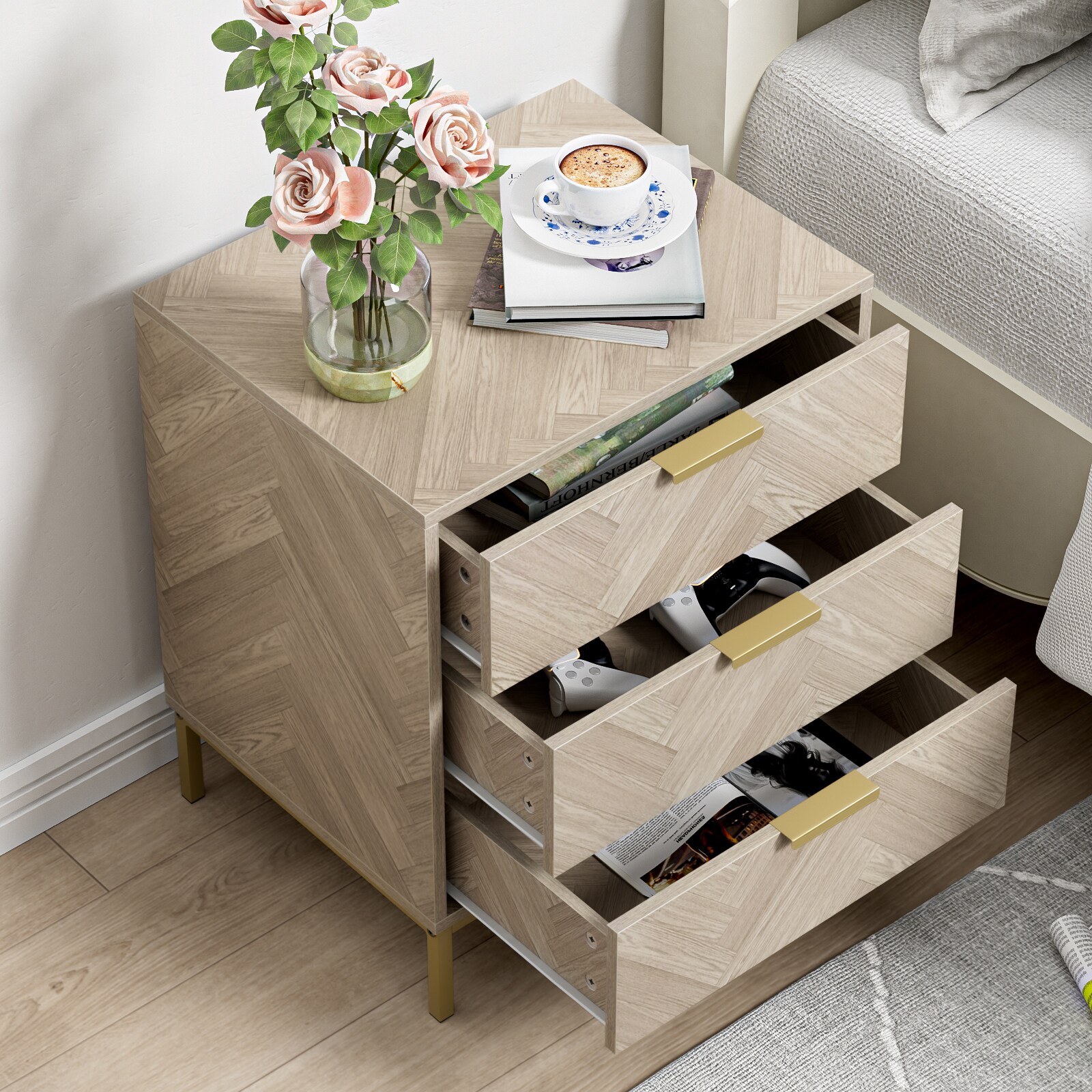Delarpo H0099 nightstands - View #7