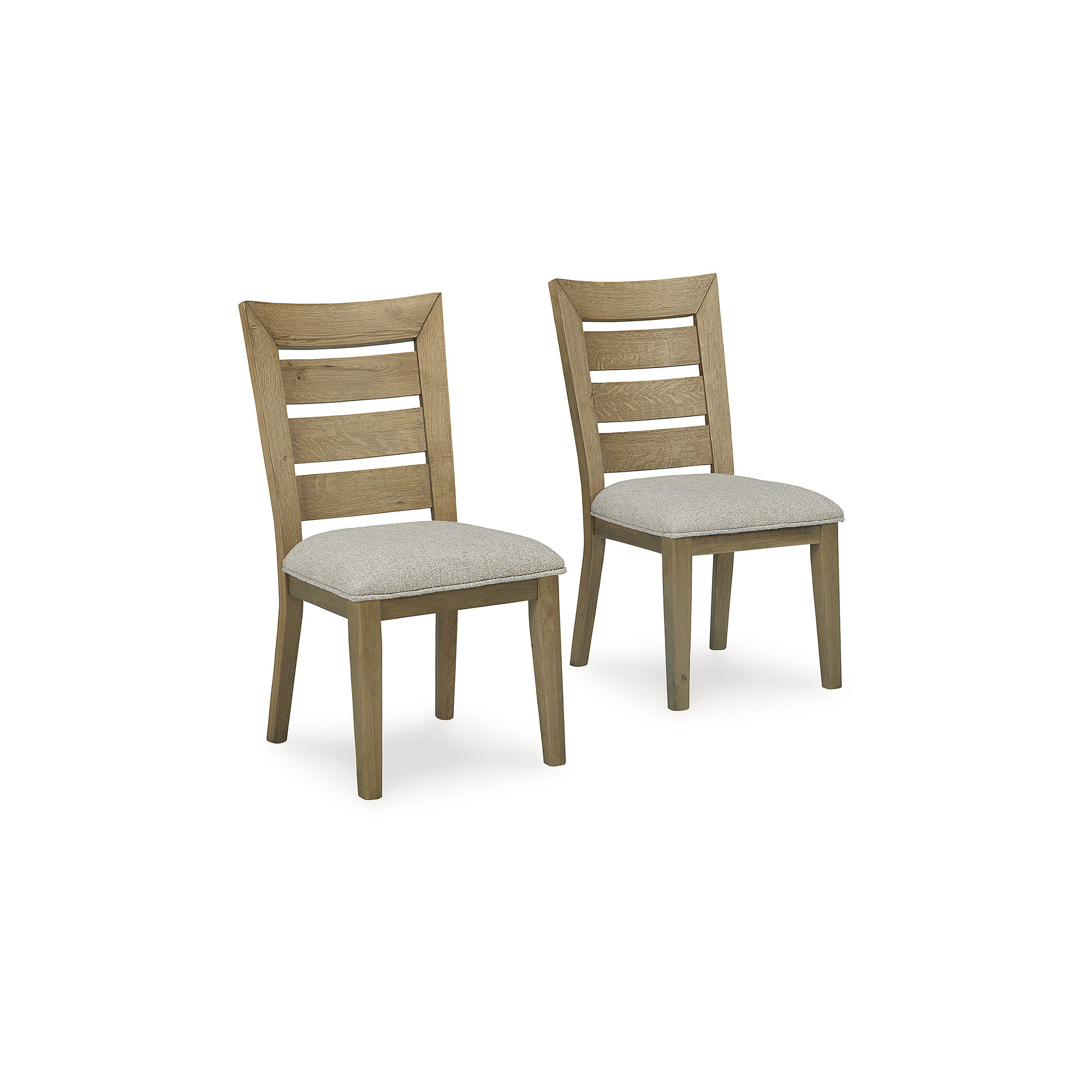 Signature Design by Ashley FD841-04 Galliden Light Brown/Gray Dining Chair Set of 2