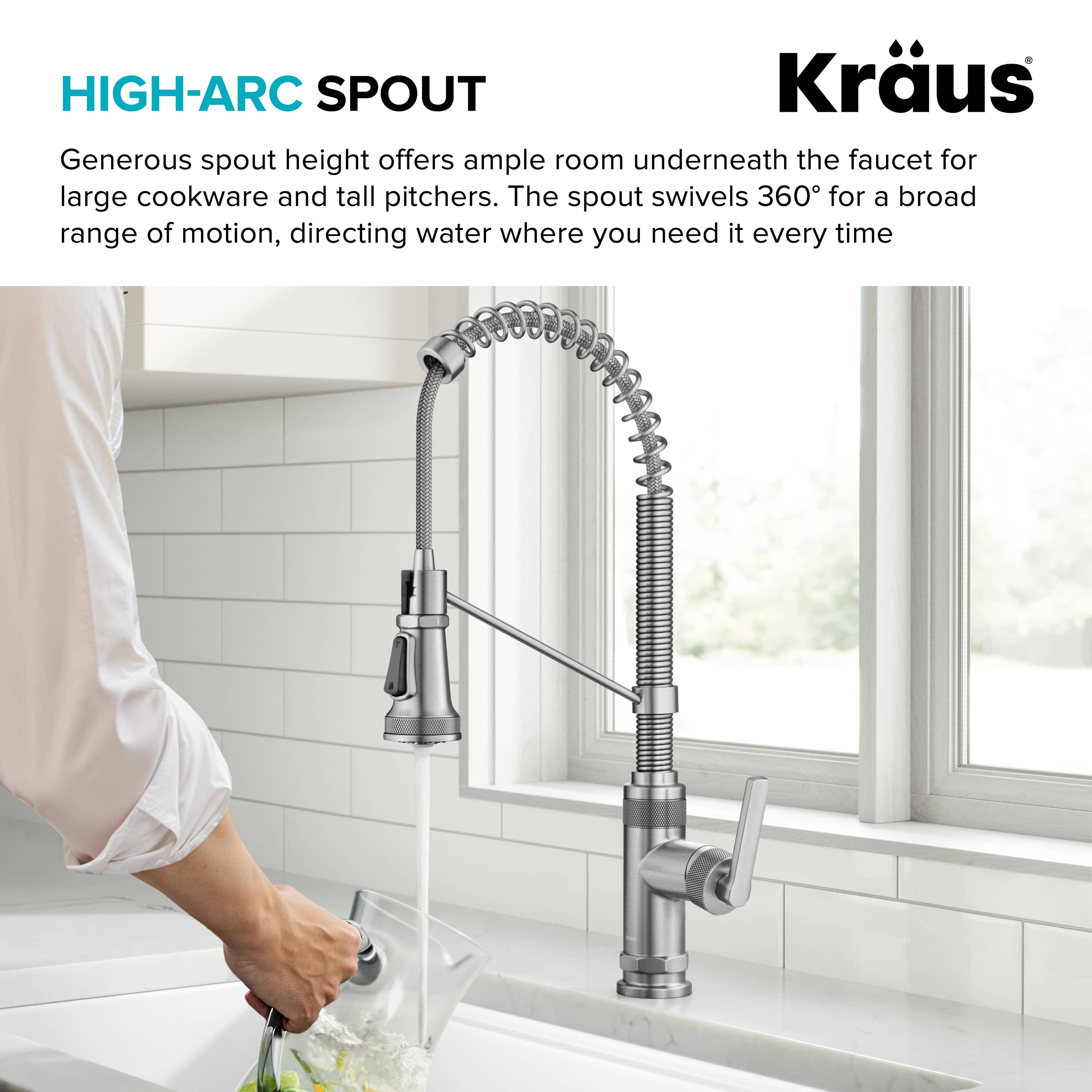 Kraus KPF-4110SFS Kitchen-Faucets - View #9