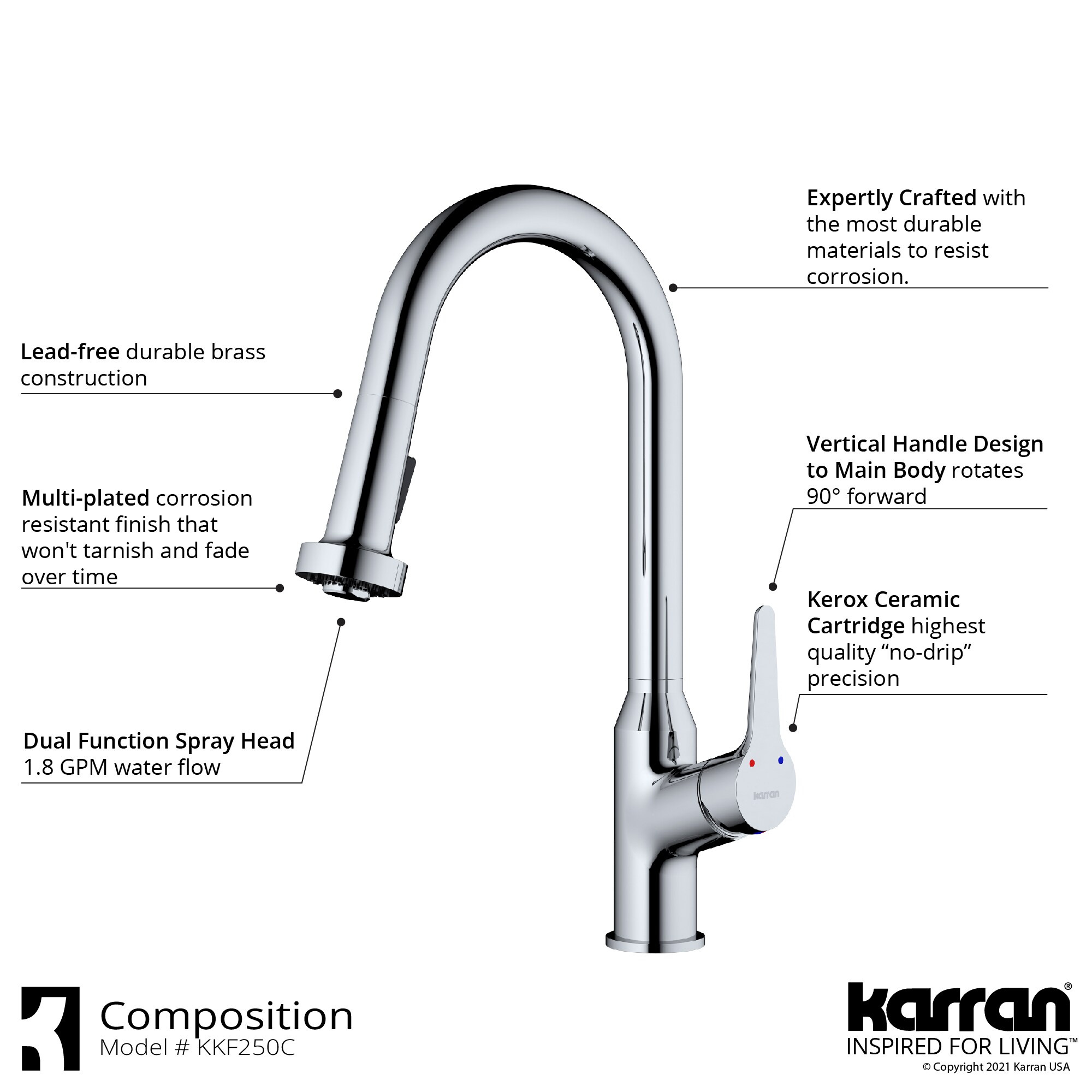 Karran KKF250C Kitchen-Faucets - View #4