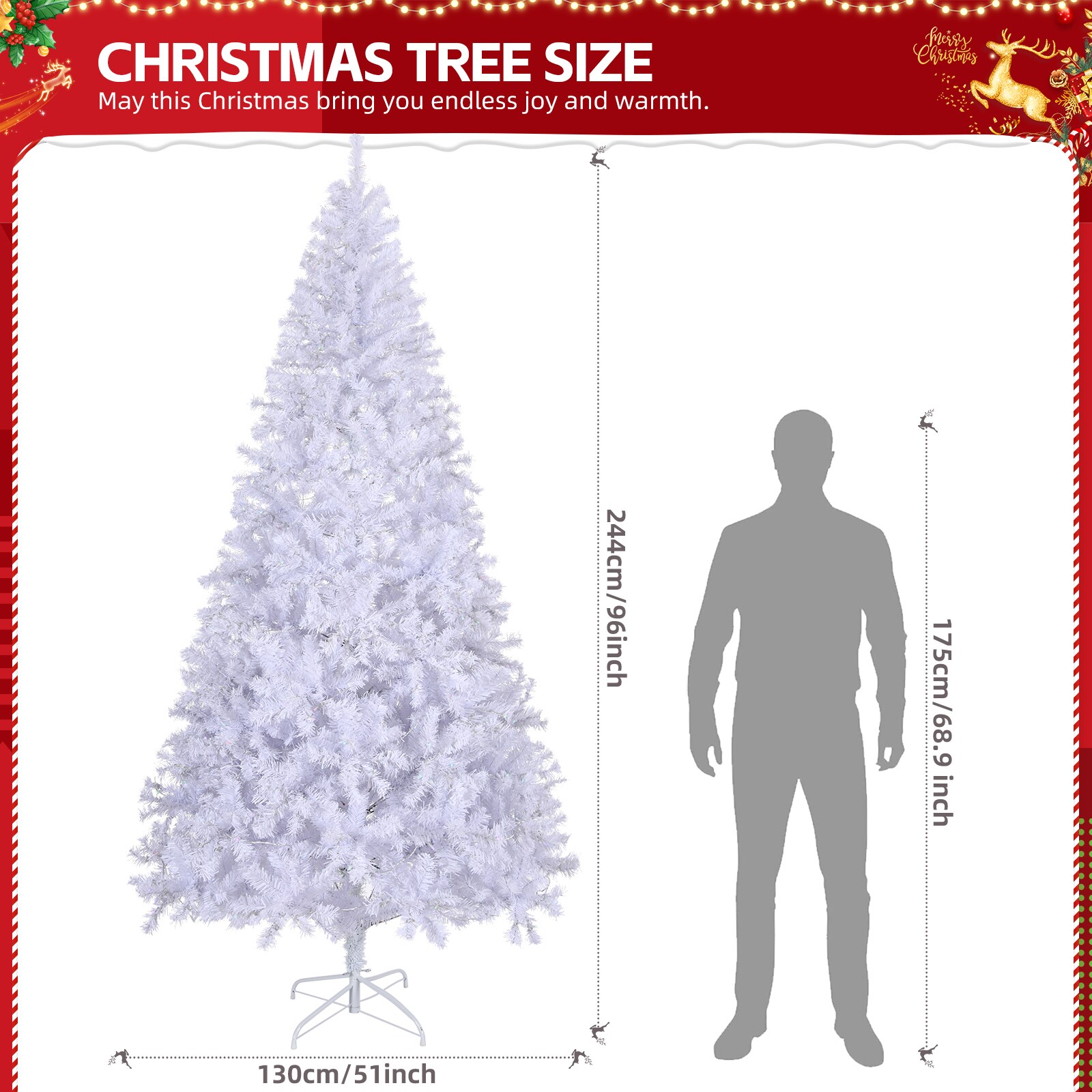 VINGLI LS-G53000398 Artificial-Christmas-Trees - View #2