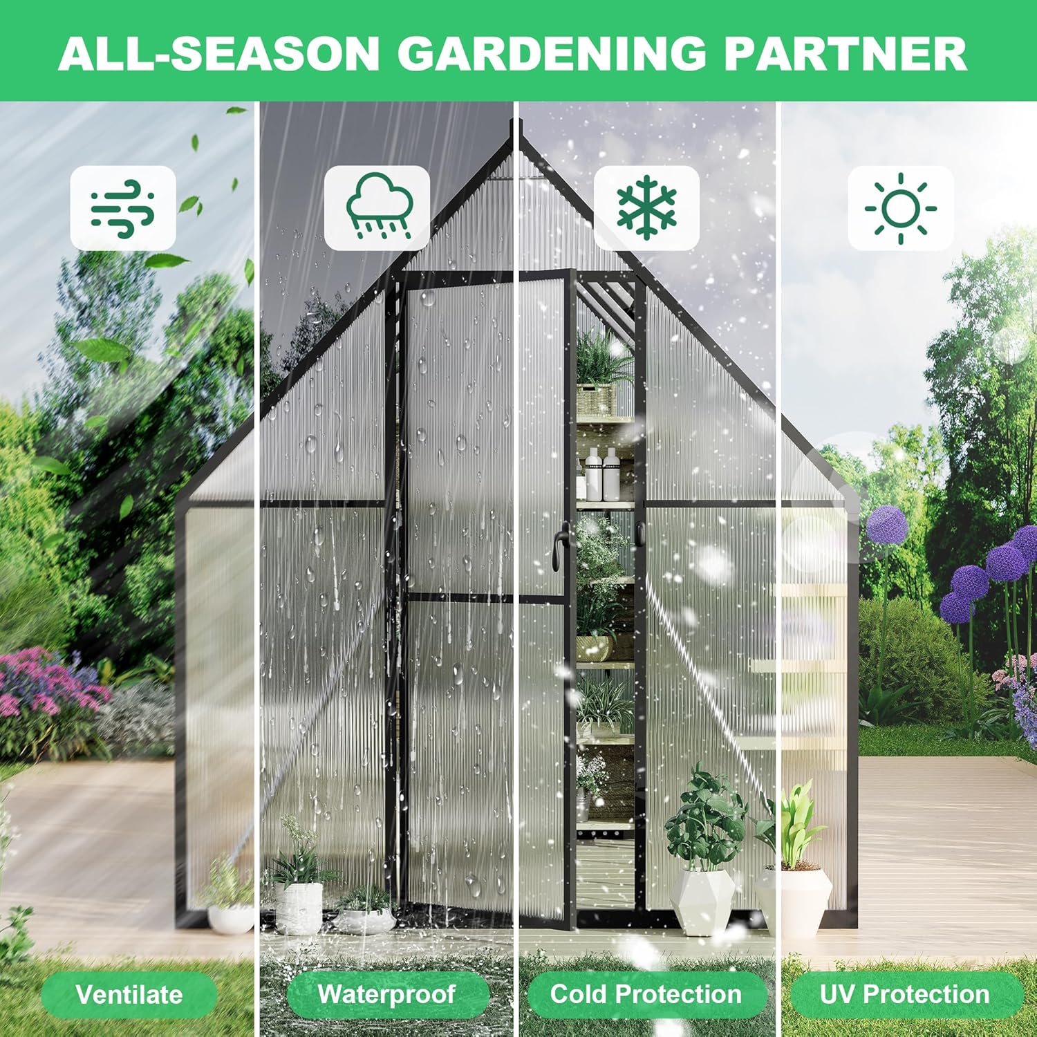 Qeetex QET-GH-WK39 greenhouses - View #4