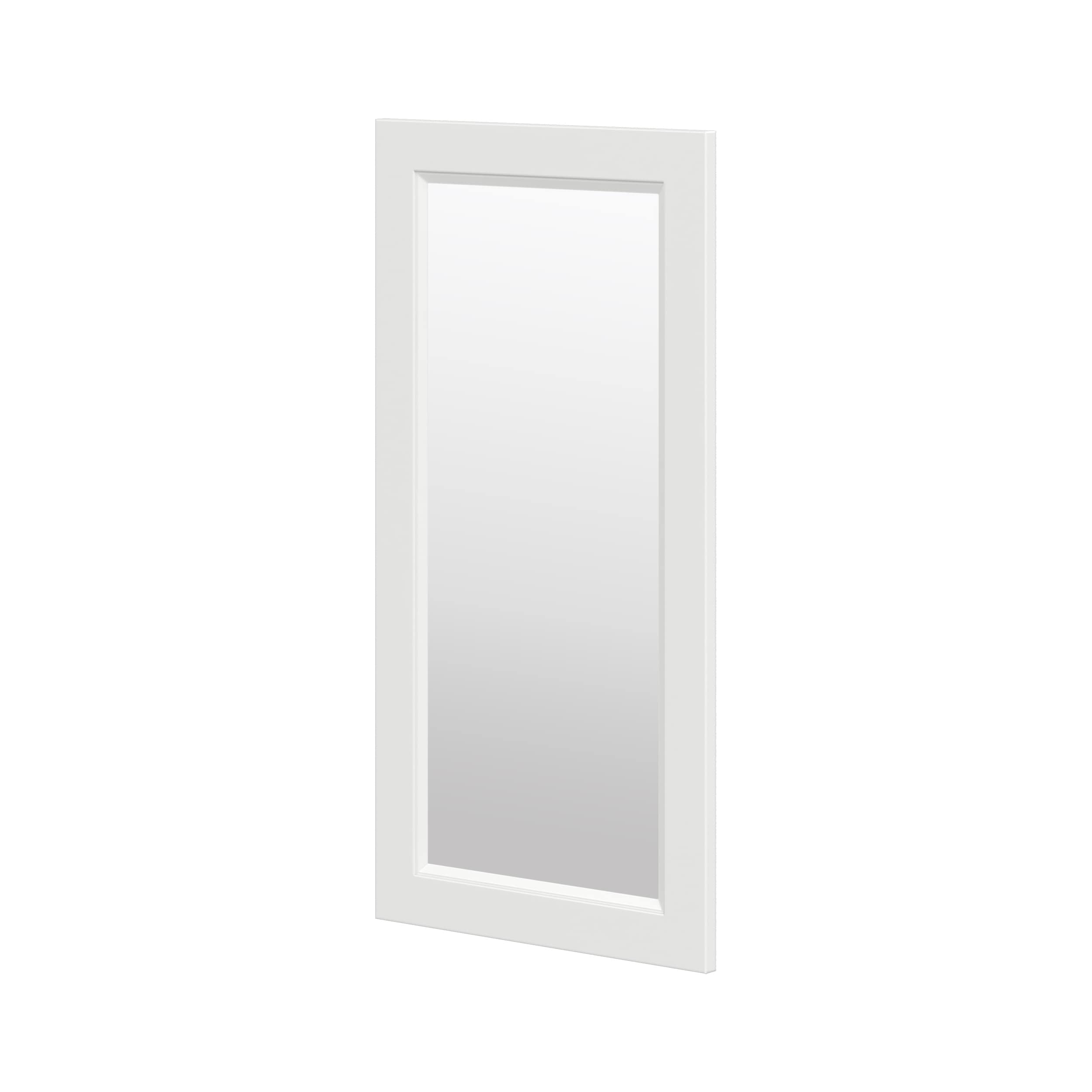 Hugo&Borg DSGDR1835-RI Riviera 18-in W x 35-in H Bright White Shaker Wall cabinet door (Fits 15-in wall box )