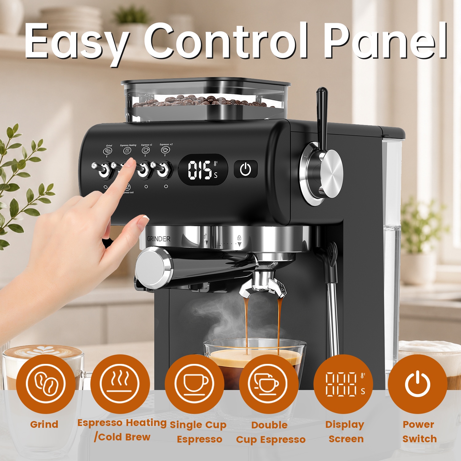 Anlicho AL5580CM Coffee-Makers - View #8