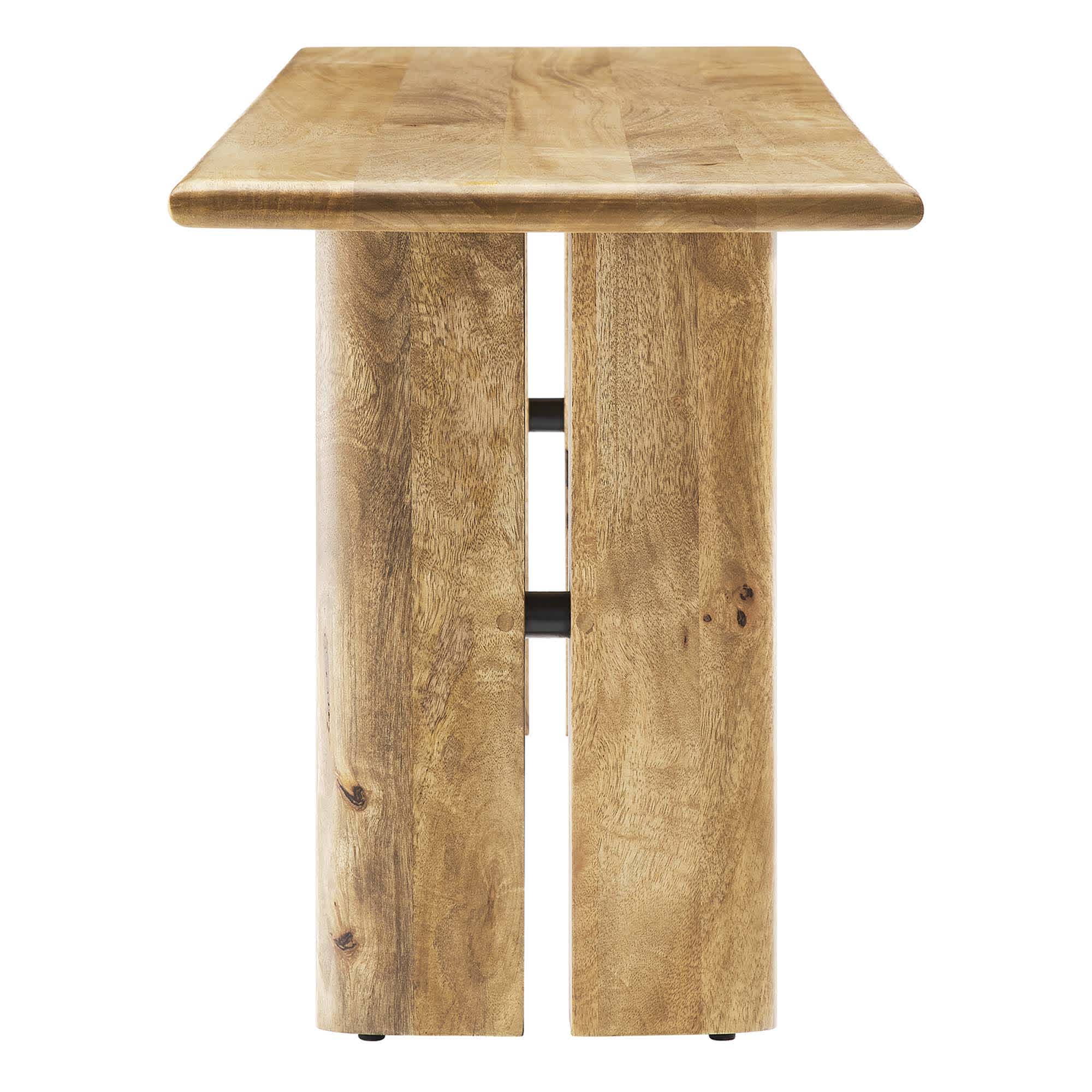 Modway EEI-6344-OAK bench - View #7