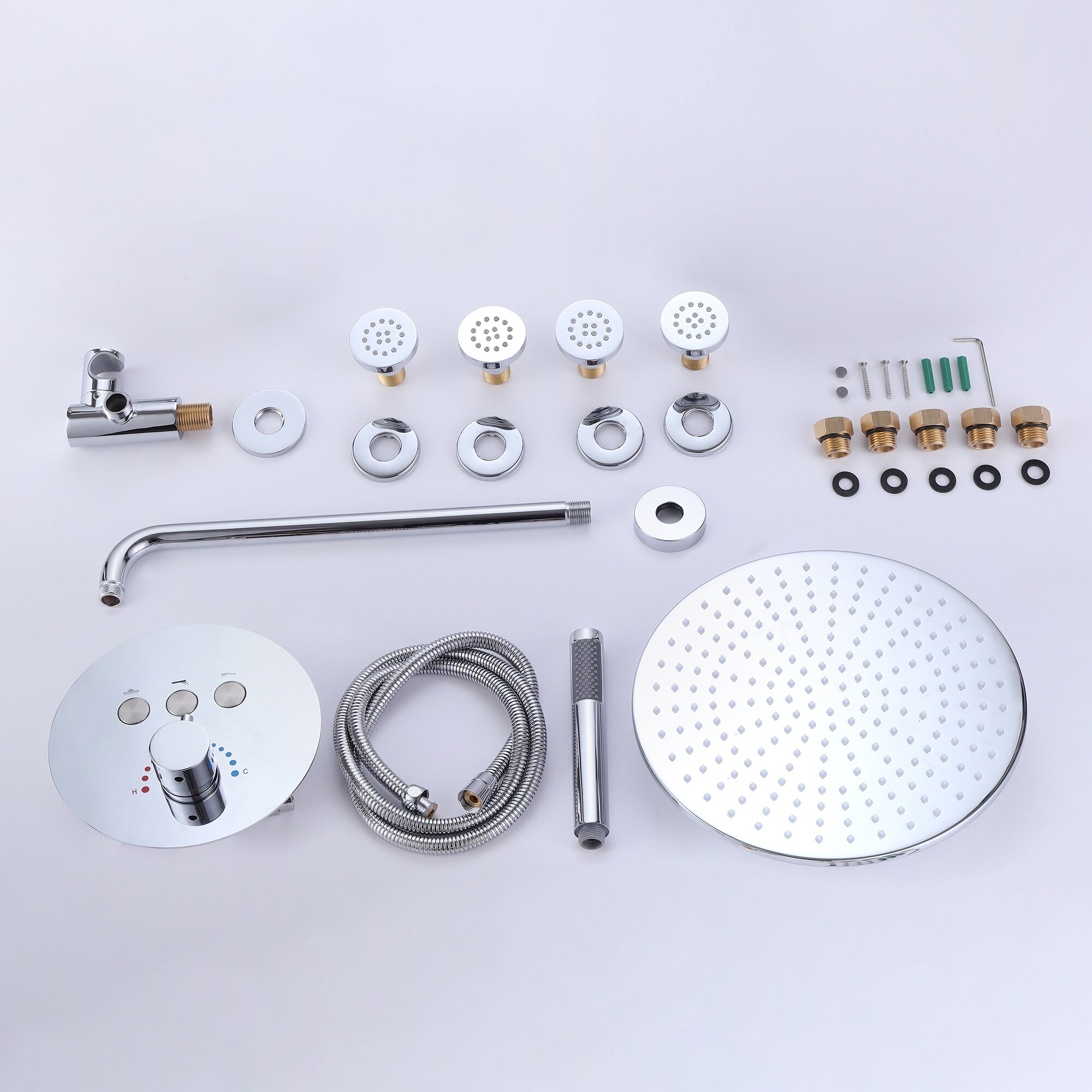 WELLFOR WB-0917 Showerhead-Bar-Panels - View #4