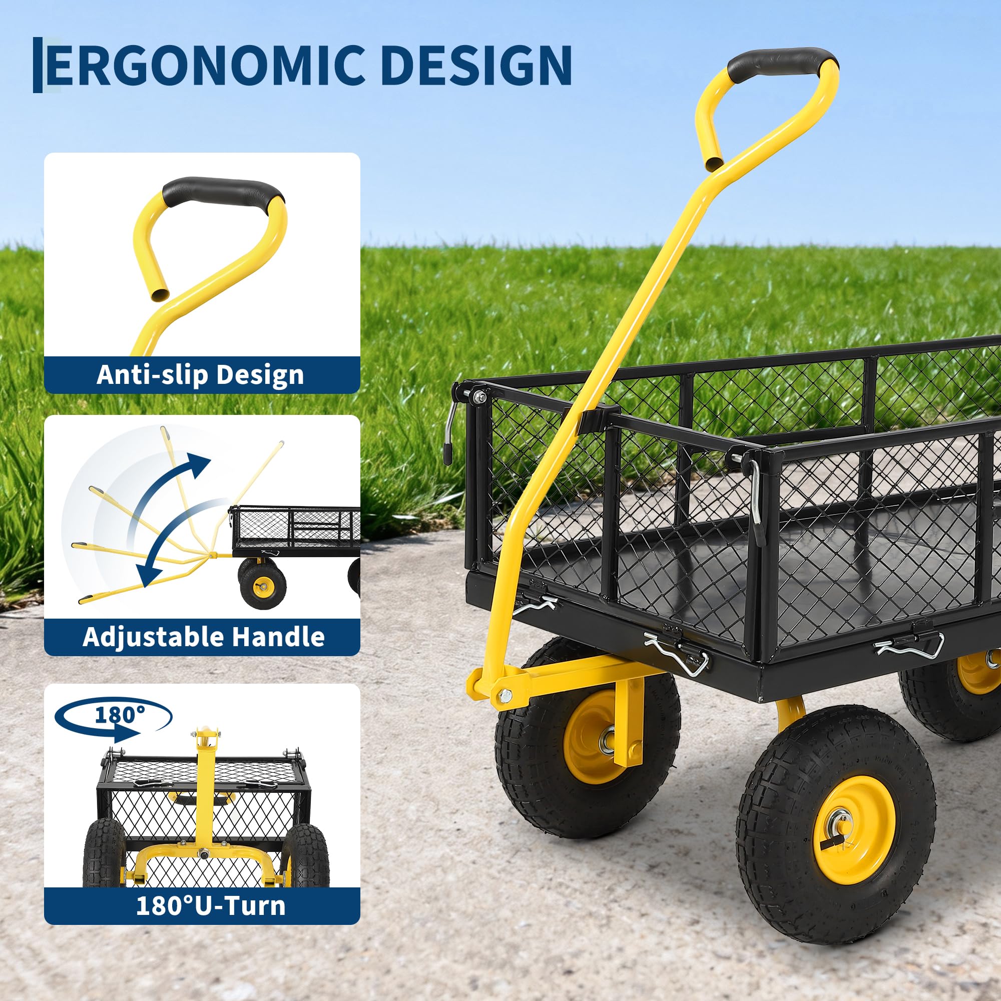 IdealHouse C85-HG0W-3QHGG0I3 Yard-Carts - View #4
