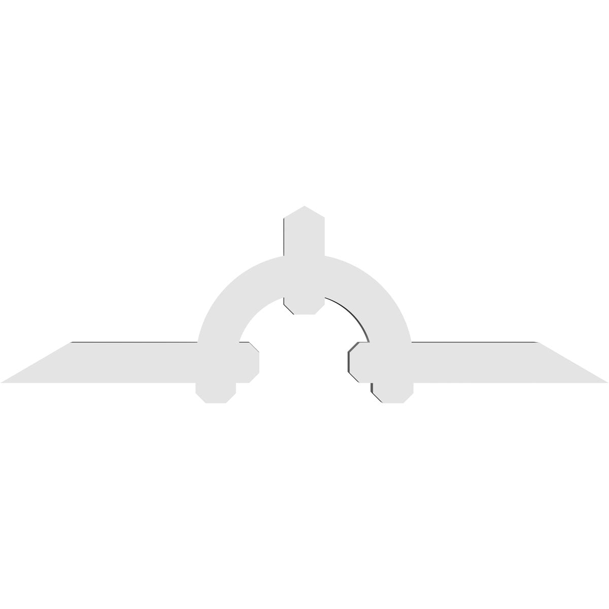 Ekena Millwork GBP060X18X0404ERI00 Exterior-Brackets-Braces - View #4
