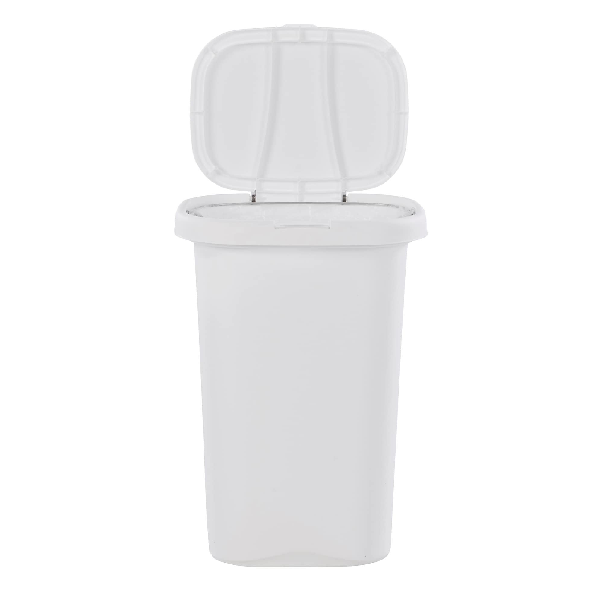 Plastic MITSICO Kitchen Hanging Trash Can with Lid Double Sided