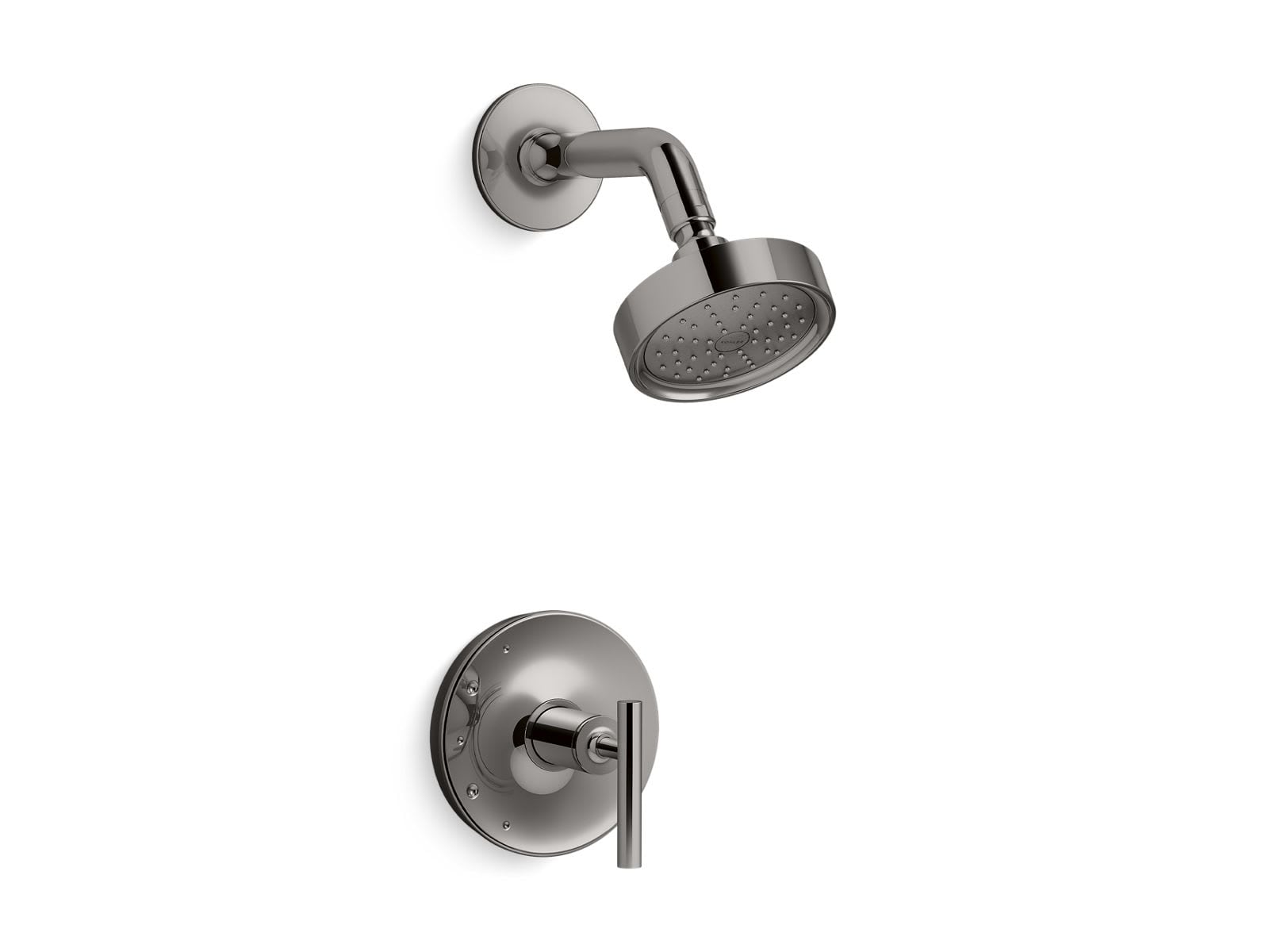 KOHLER TS14422-4G-TT Purist 1.75 GPM 1-Handle Rite-Temp Shower Trim Kit in Vibrant Titanium (Valve Not Included)