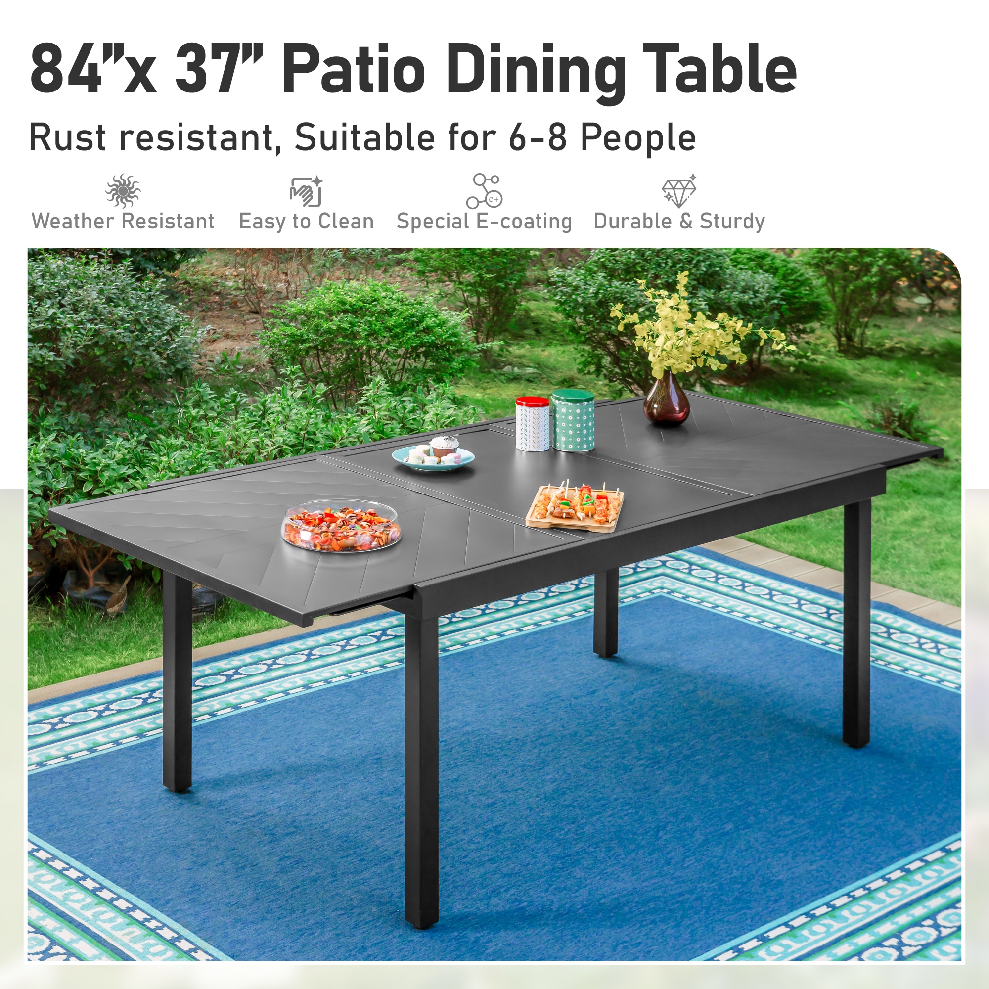 Sunshine Valley TC7-115-4 Patio-Dining-Sets - View #8