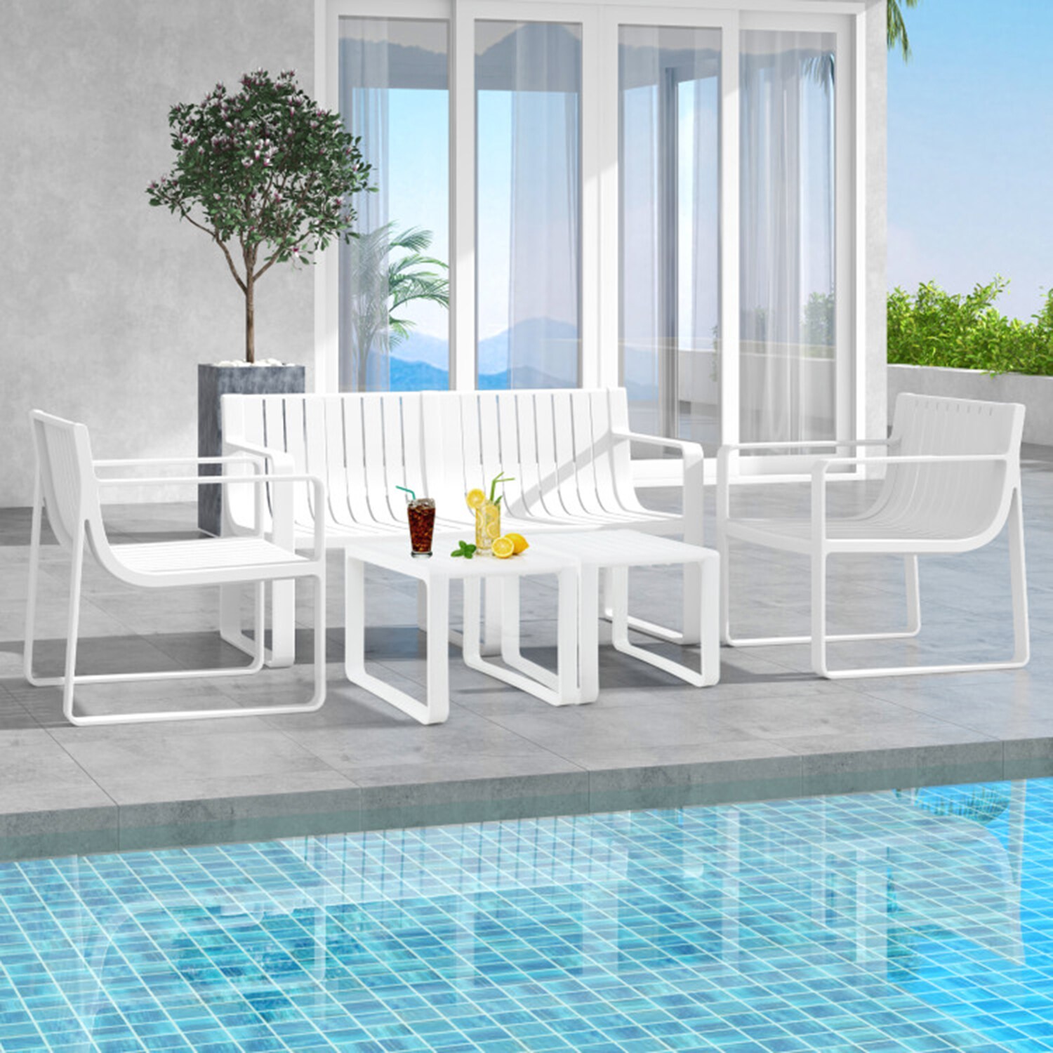 Mondawe MO-NP11949WH Patio-Chairs - View #2