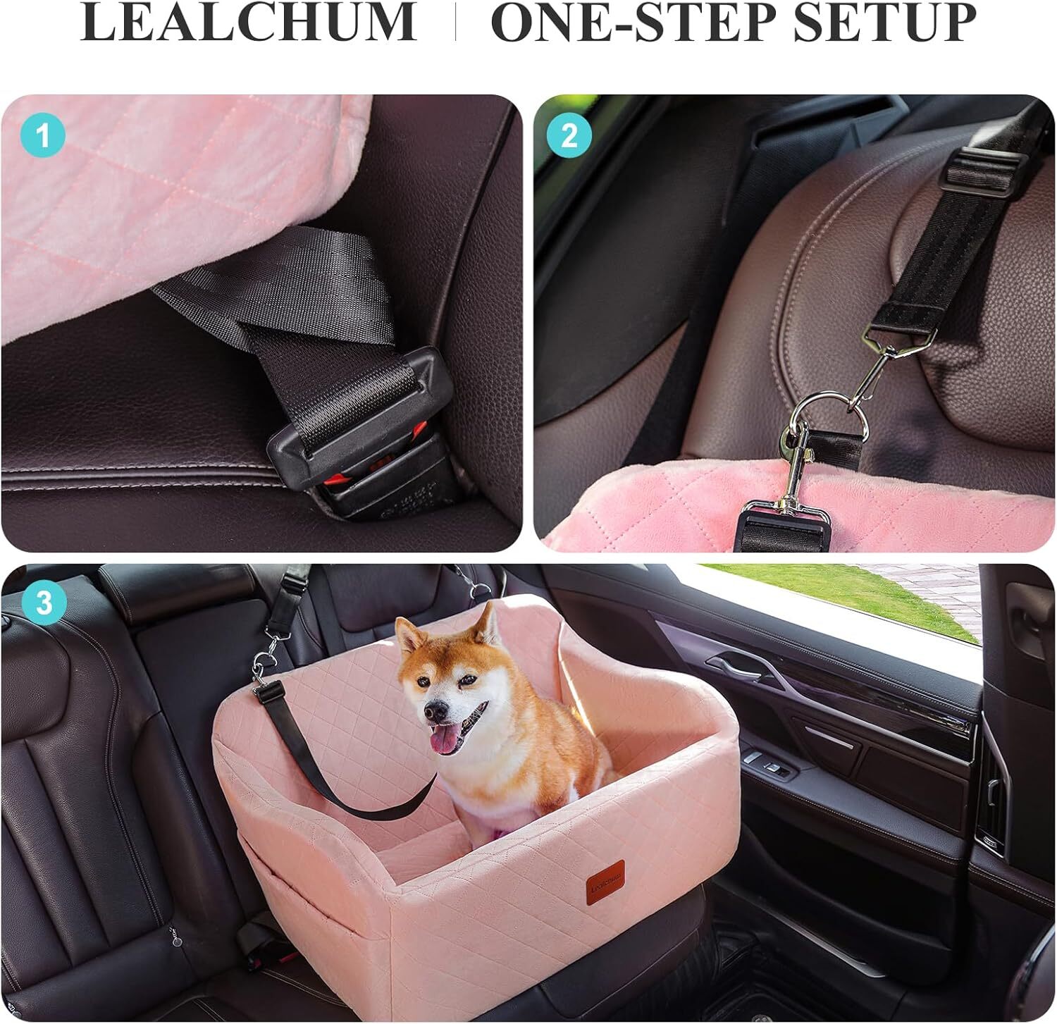 LOVMOR SF-R-CDS-PK Dog-Car-Seats - View #3