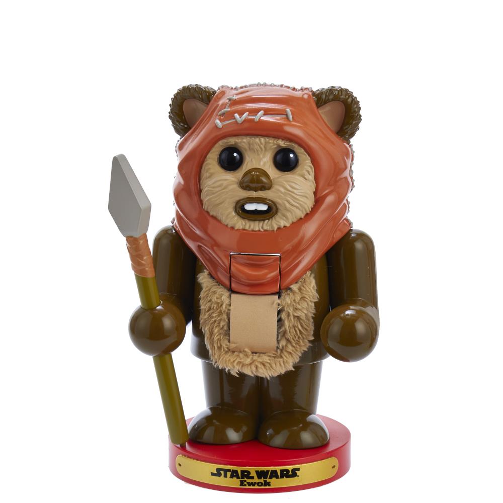 Kurt S. Adler 7.5-in Figurine Star Wars Ewok Nutcracker Christmas