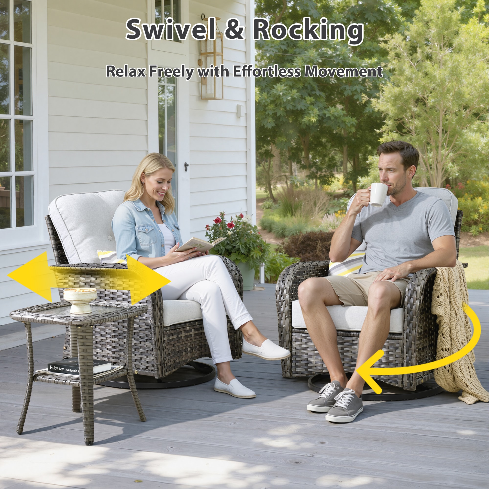 weaxty HMBCFP54YZGNCGNTC407 Patio-Conversation-Sets - View #4