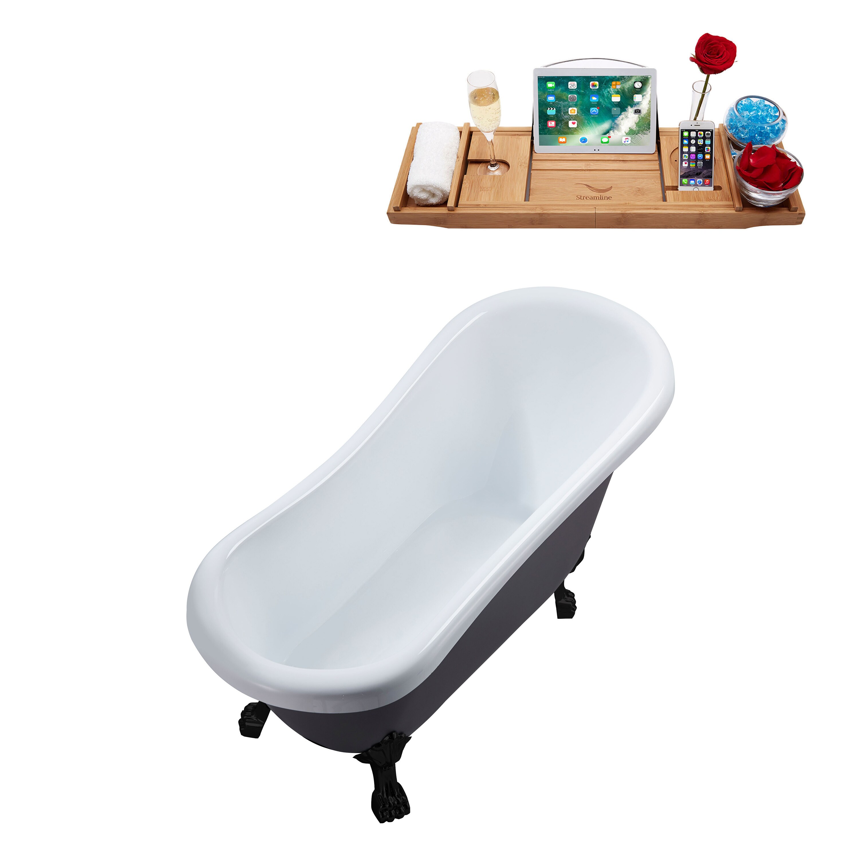 Streamline N484BL-IN-BL bathtubs - View #3