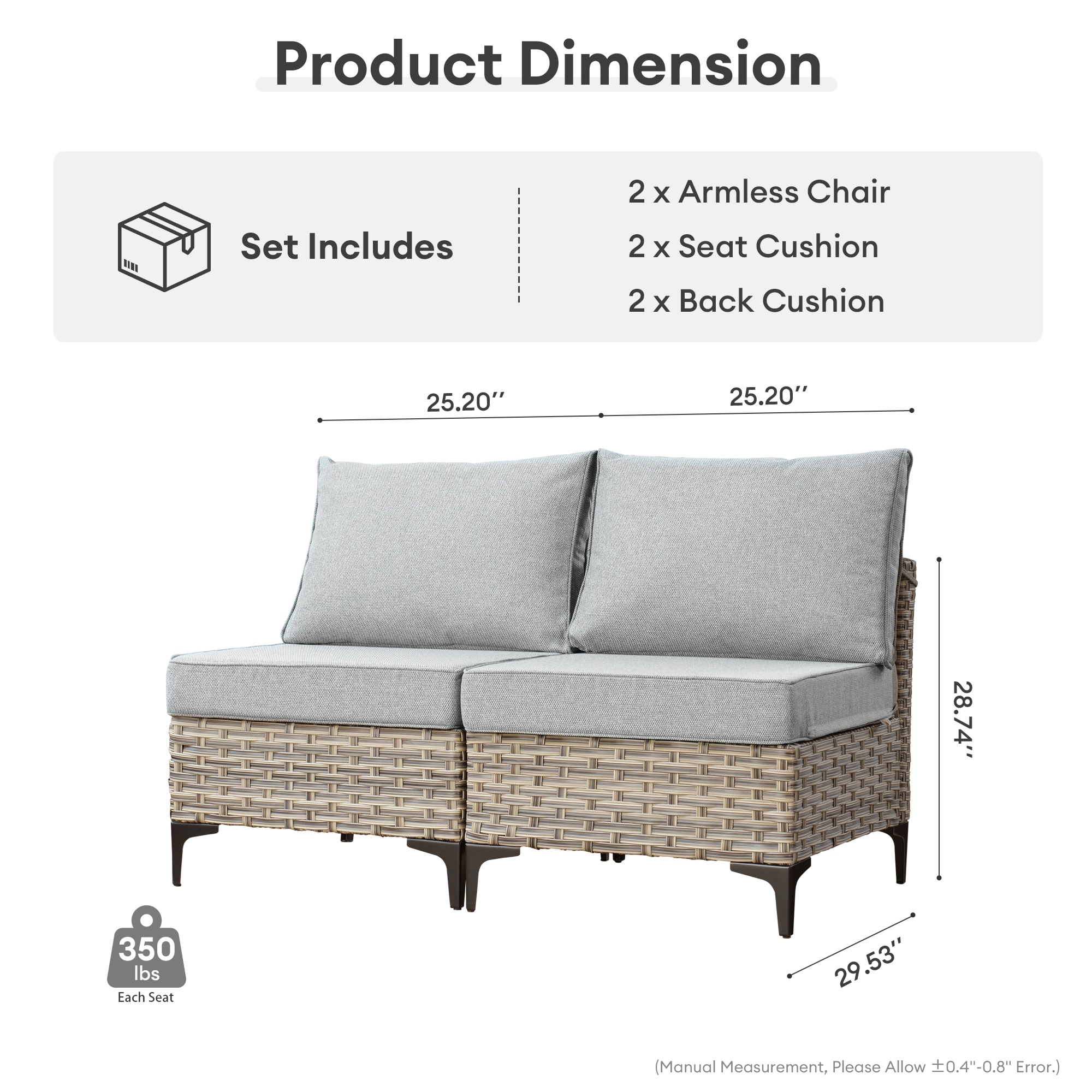 Ovios SK200-2 Patio-Sofas-Daybeds - View #5