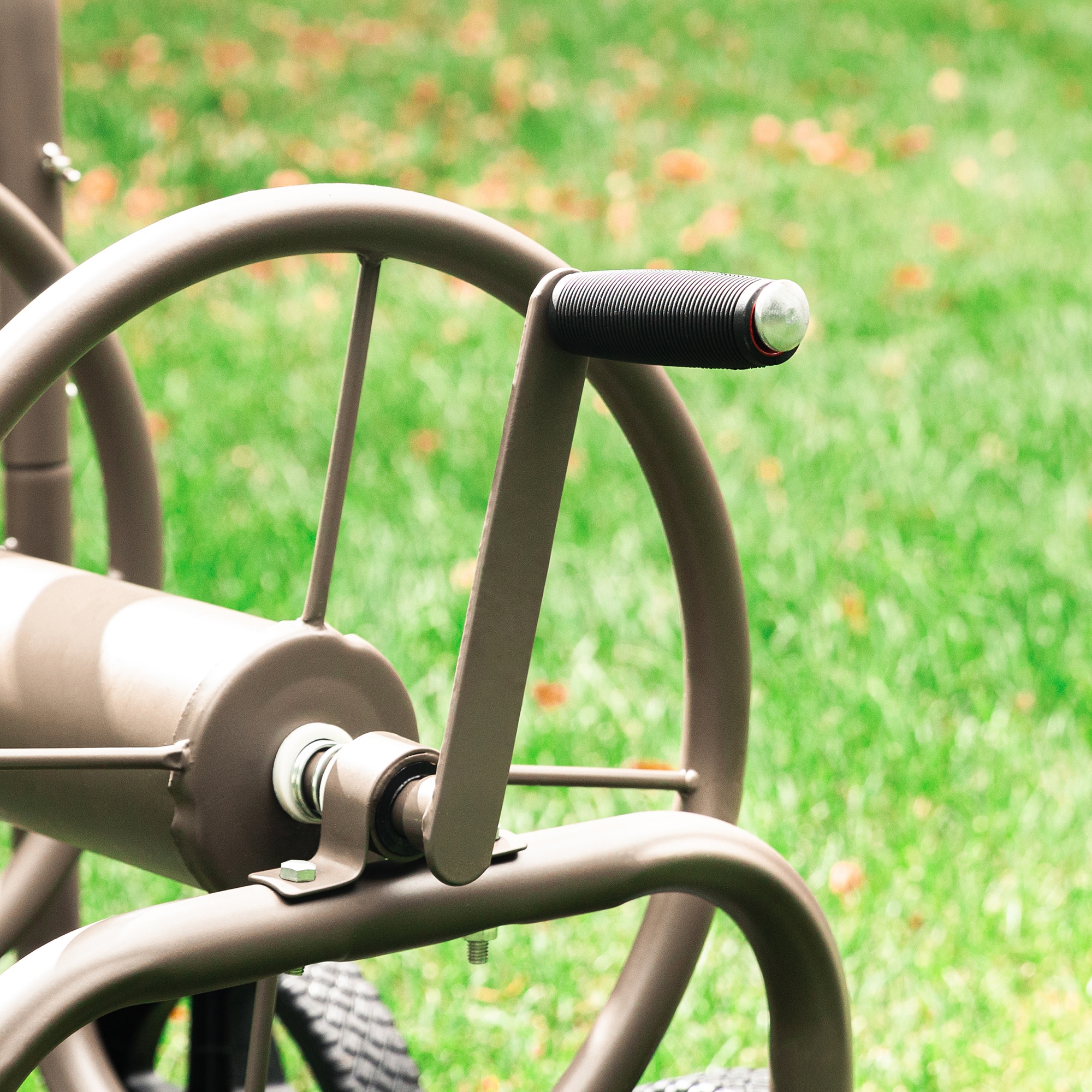 KAMMQI Hose Reel Cart - Portable Garden Hose Reel Cart Outdoor