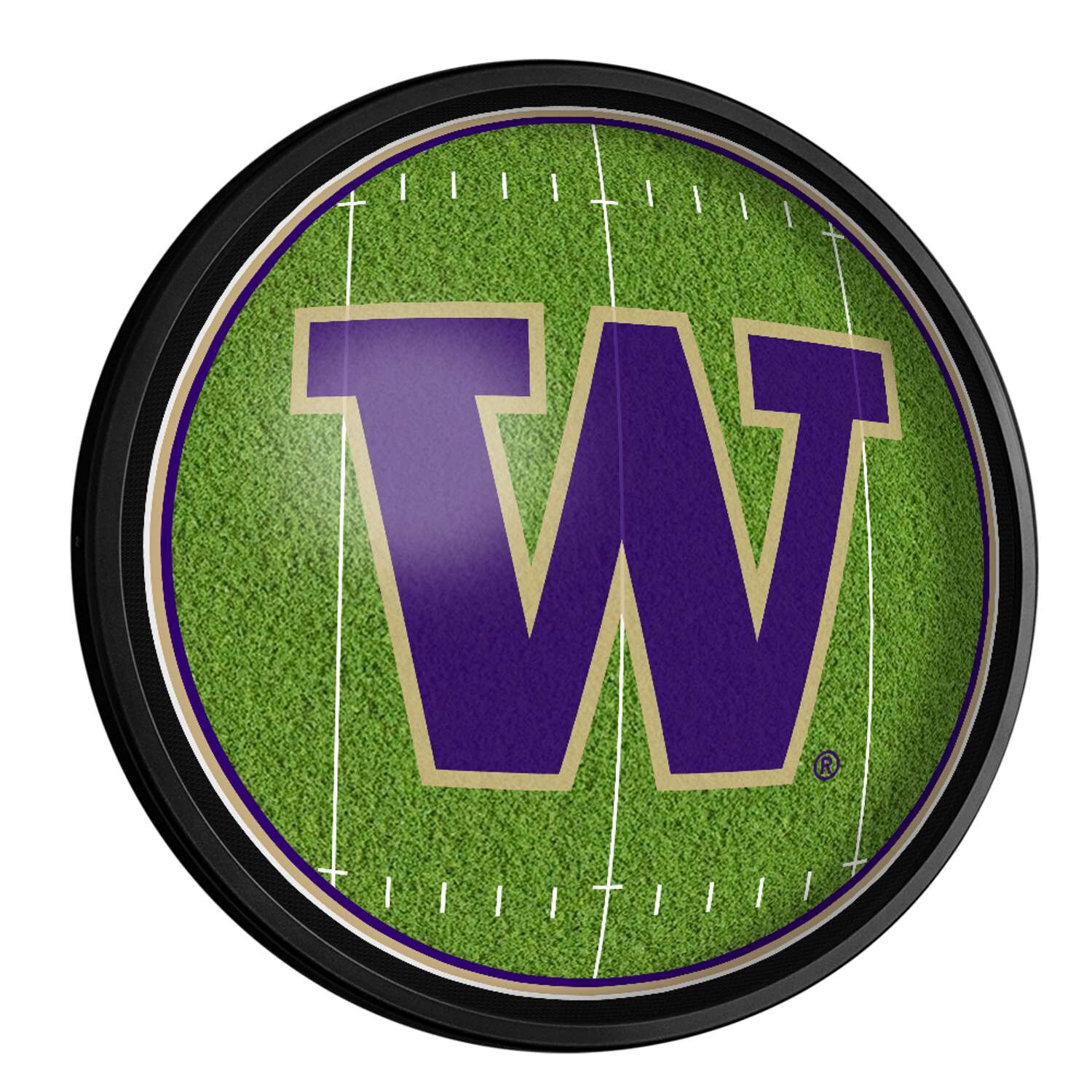 Washington Huskies Slimline Wall Lights 18-in Constant LED Game Room Lighted Sign | - The Fan-Brand NCWASH-130-22