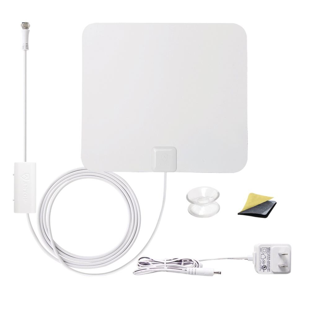 ANTOP Flat Omni-Directional Indoor Hd; Uhf; Vhf TV Antenna at Lowes.com